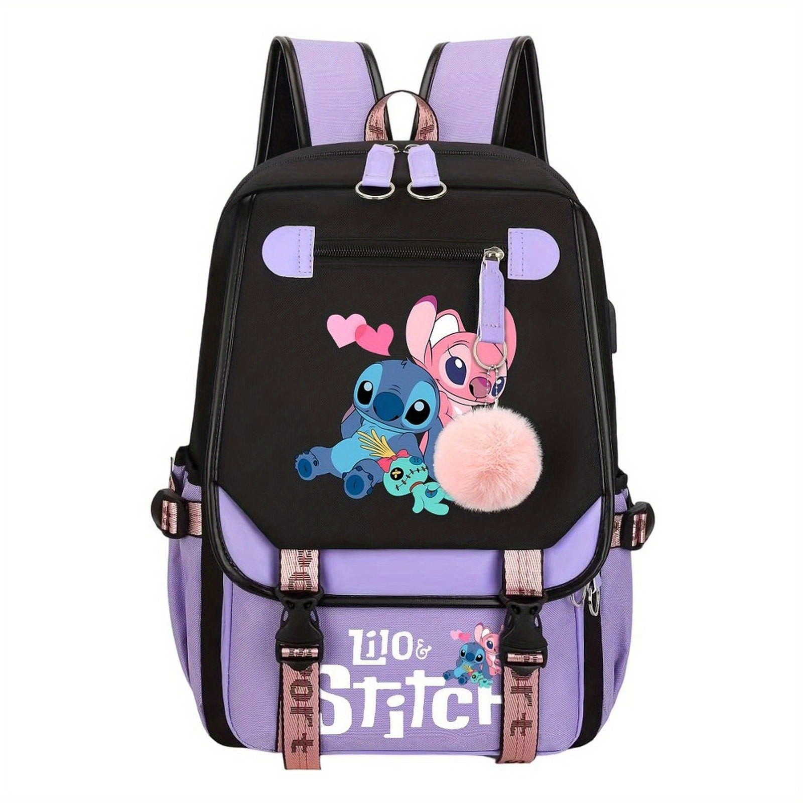 Yanmao Cat Backpack for Children, Elementary School Students in Grades Three to Six, Boys and Girls, Middle School Students, College Students, Campus Double Shoulder Bag