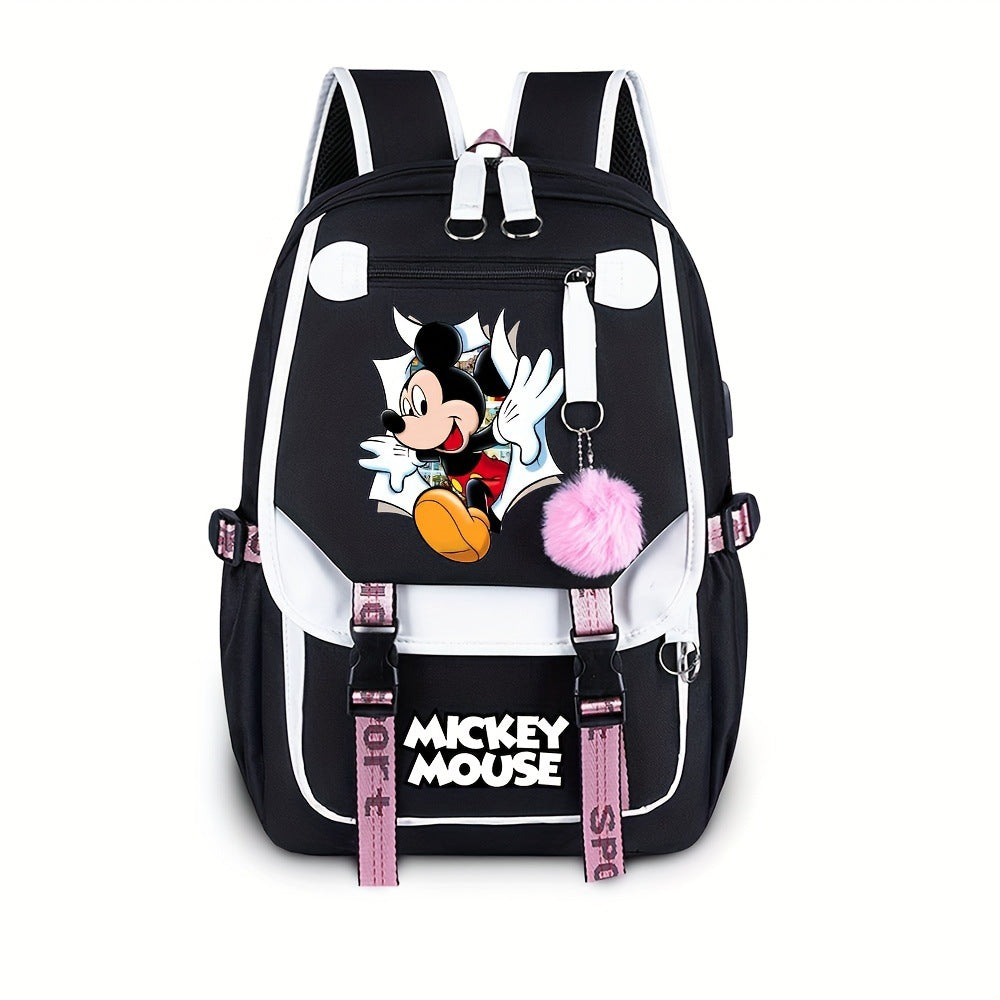 Yanmao Cat Backpack for Children, Elementary School Students in Grades Three to Six, Boys and Girls, Middle School Students, College Students, Campus Double Shoulder Bag
