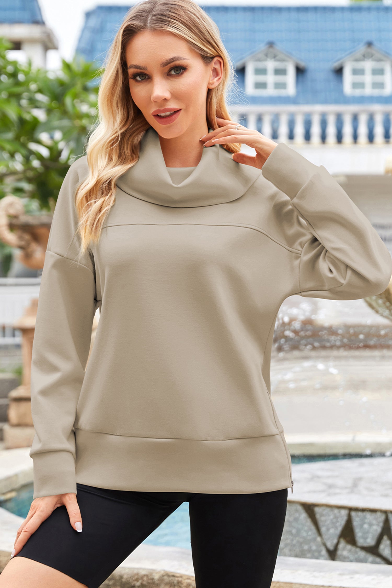 Cakulo Women's Oversized Fall Sweatshirt