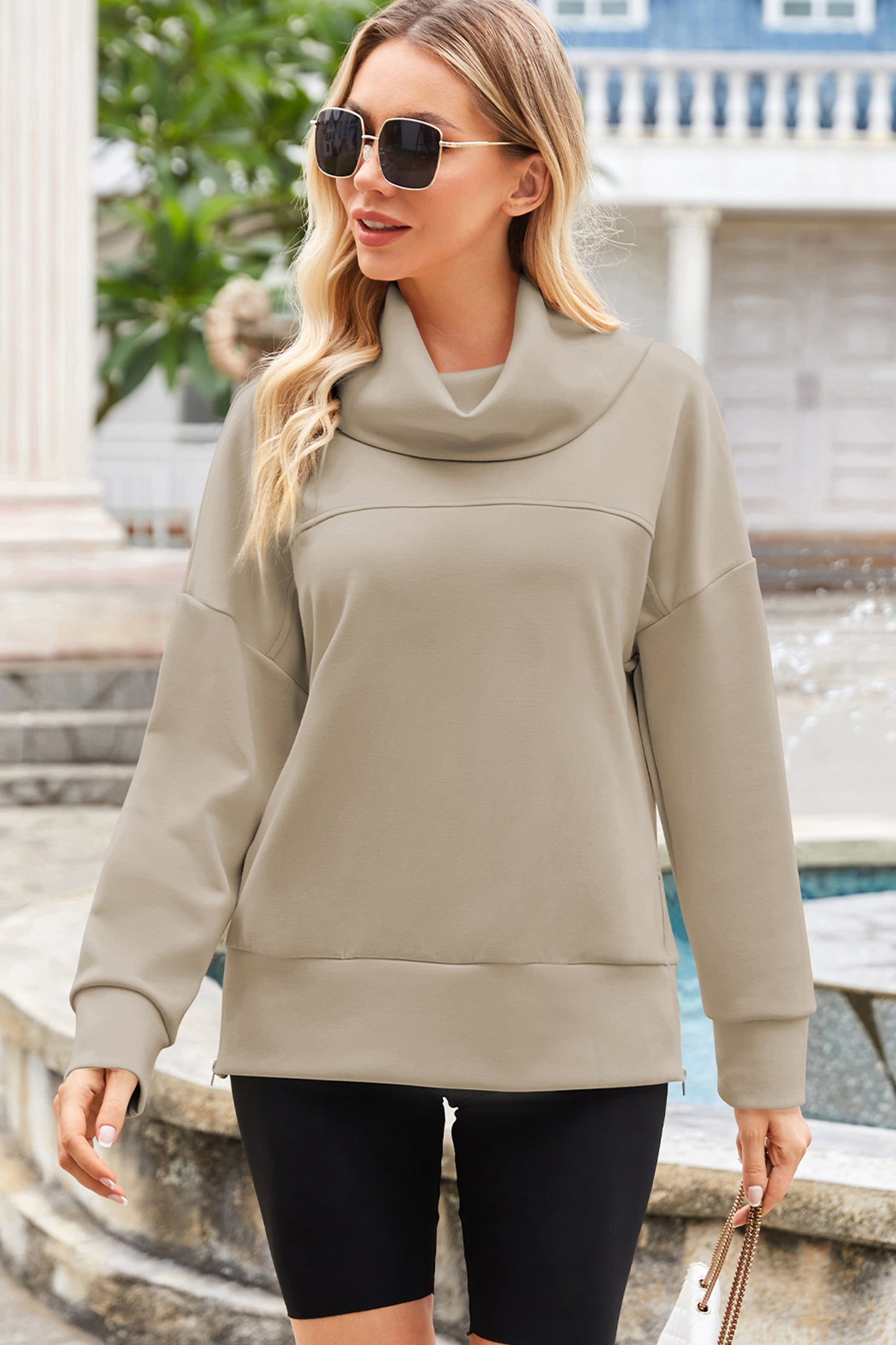 Cakulo Women's Oversized Fall Sweatshirt