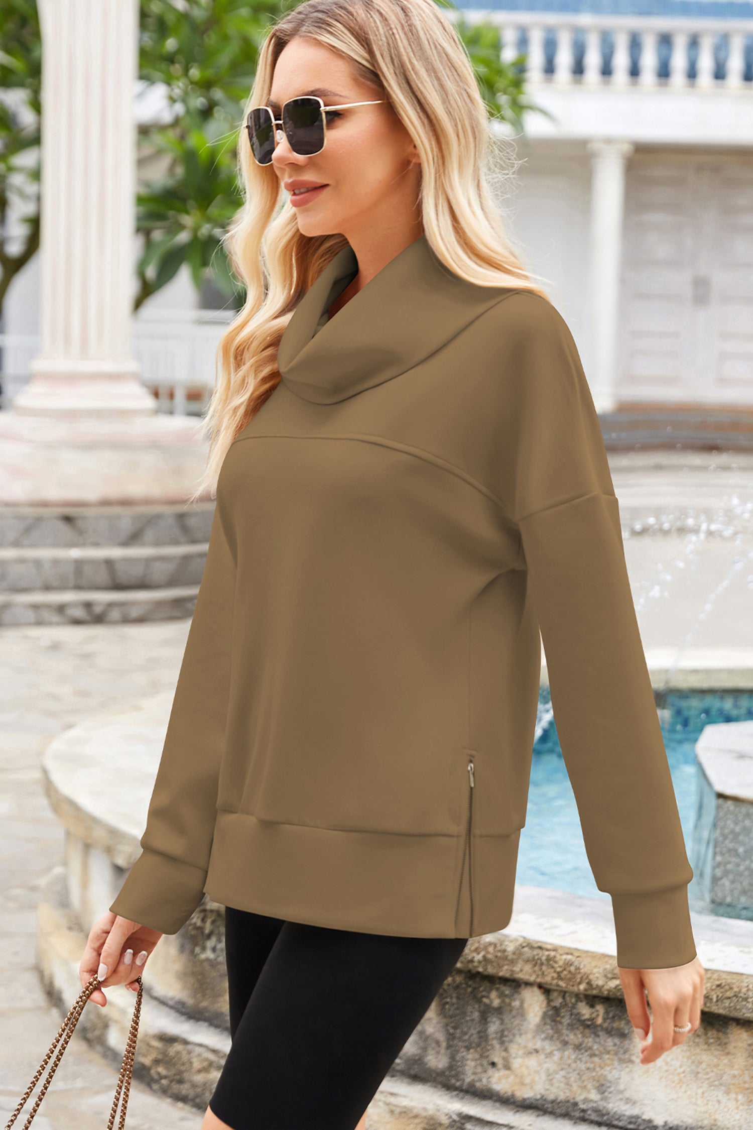 Cakulo Women's Oversized Fall Sweatshirt
