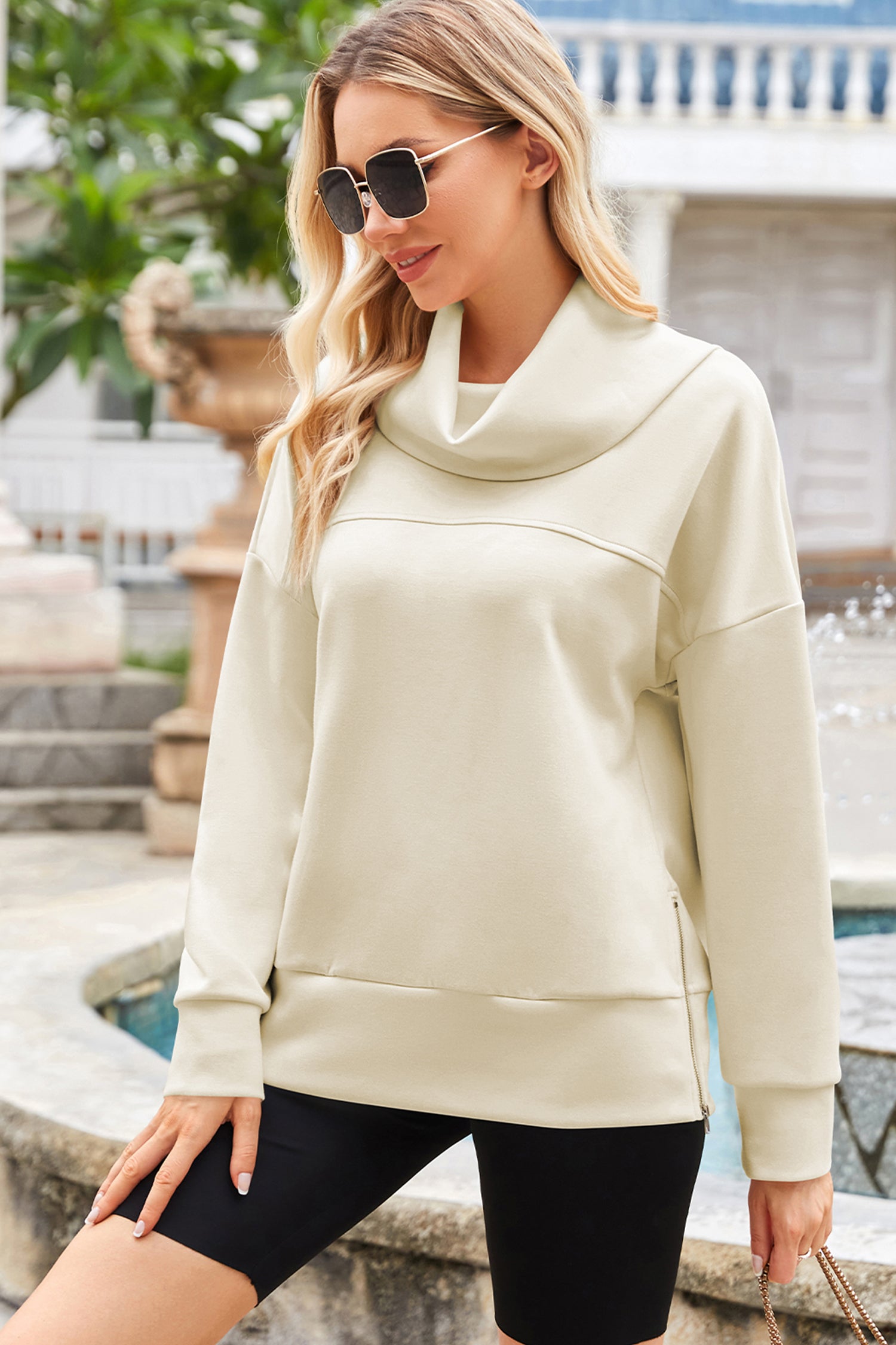 Cakulo Women's Oversized Fall Sweatshirt