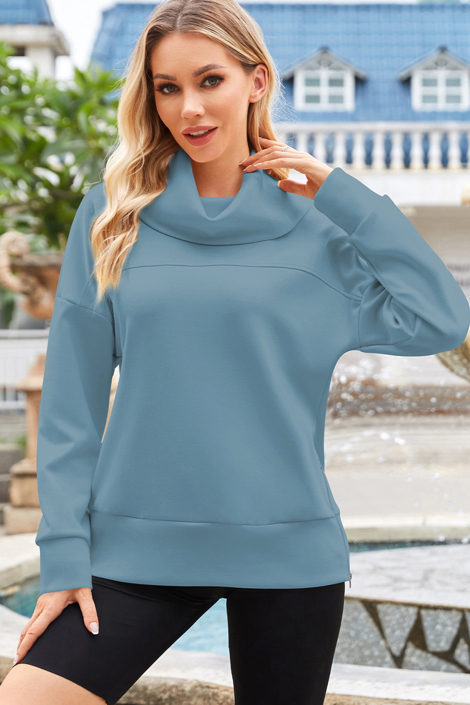 Cakulo Women's Oversized Fall Sweatshirt