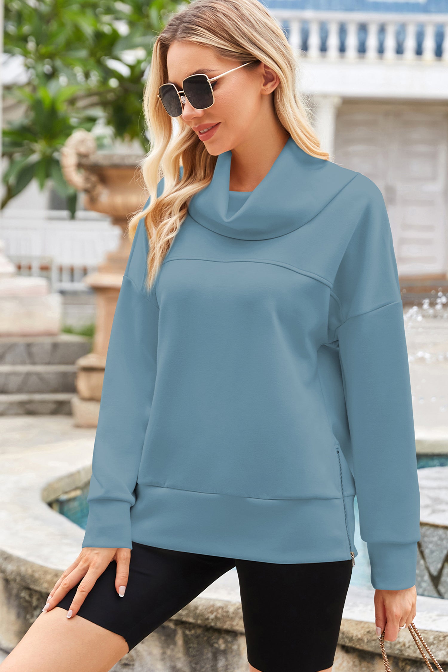 Cakulo Women's Oversized Fall Sweatshirt