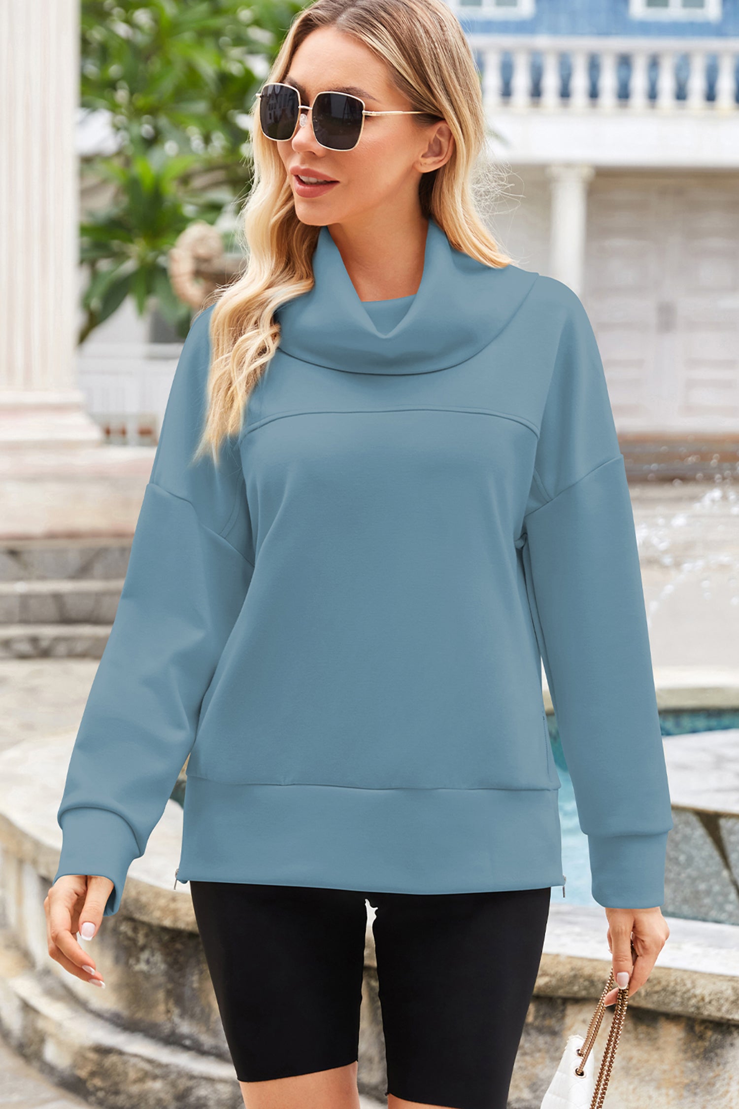 Cakulo Women's Oversized Fall Sweatshirt