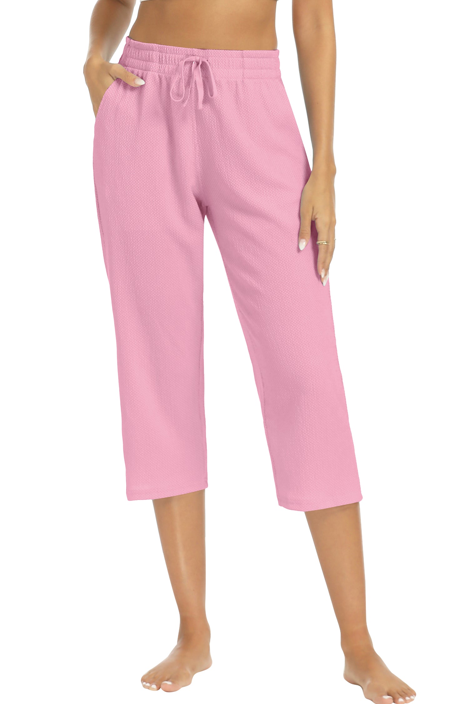 Cakulo Women's Cotton Capris