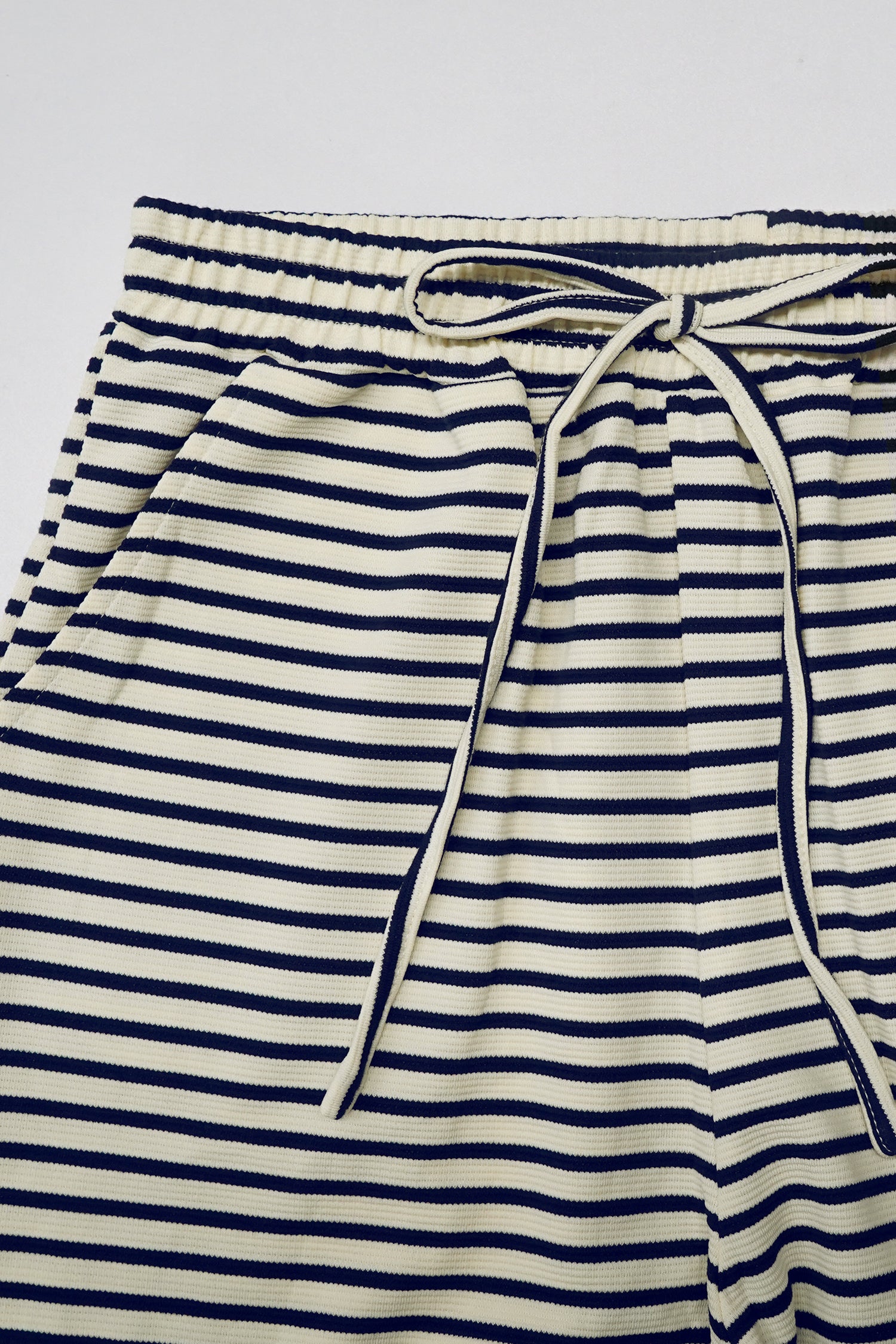 Cakulo Women's Striped High-Waist Y2K Lounge Pants with Pockets