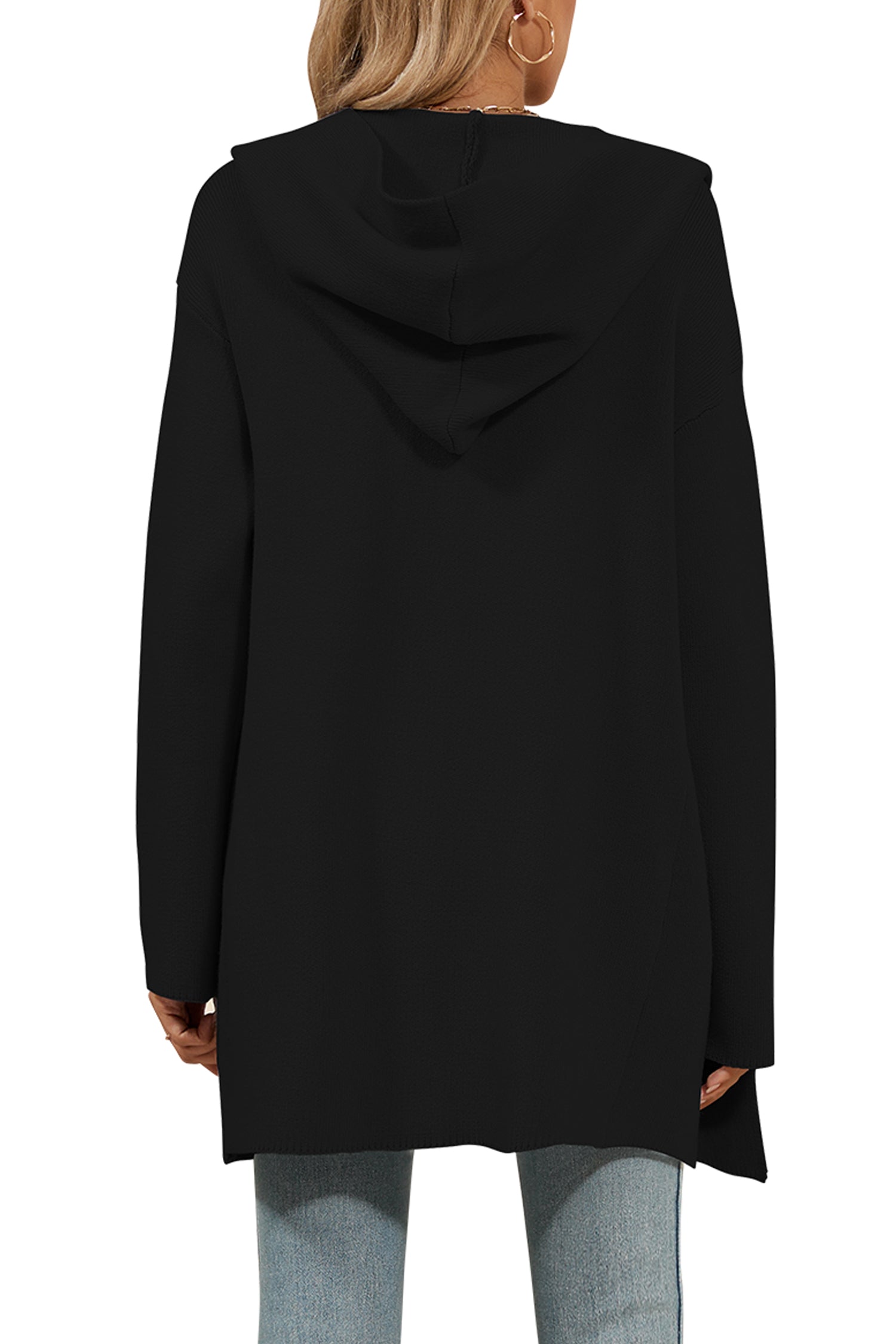 Cakulo Women's Oversized Hooded Cardigan Sweater