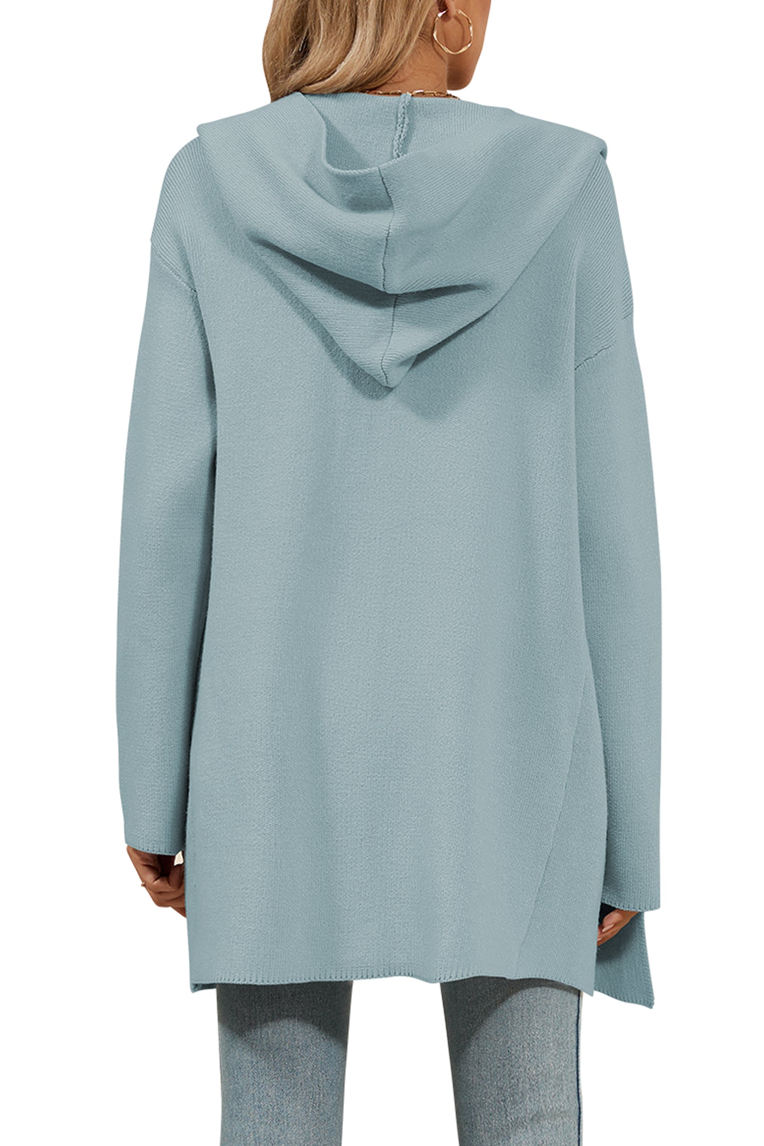 Cakulo Women's Oversized Hooded Cardigan Sweater