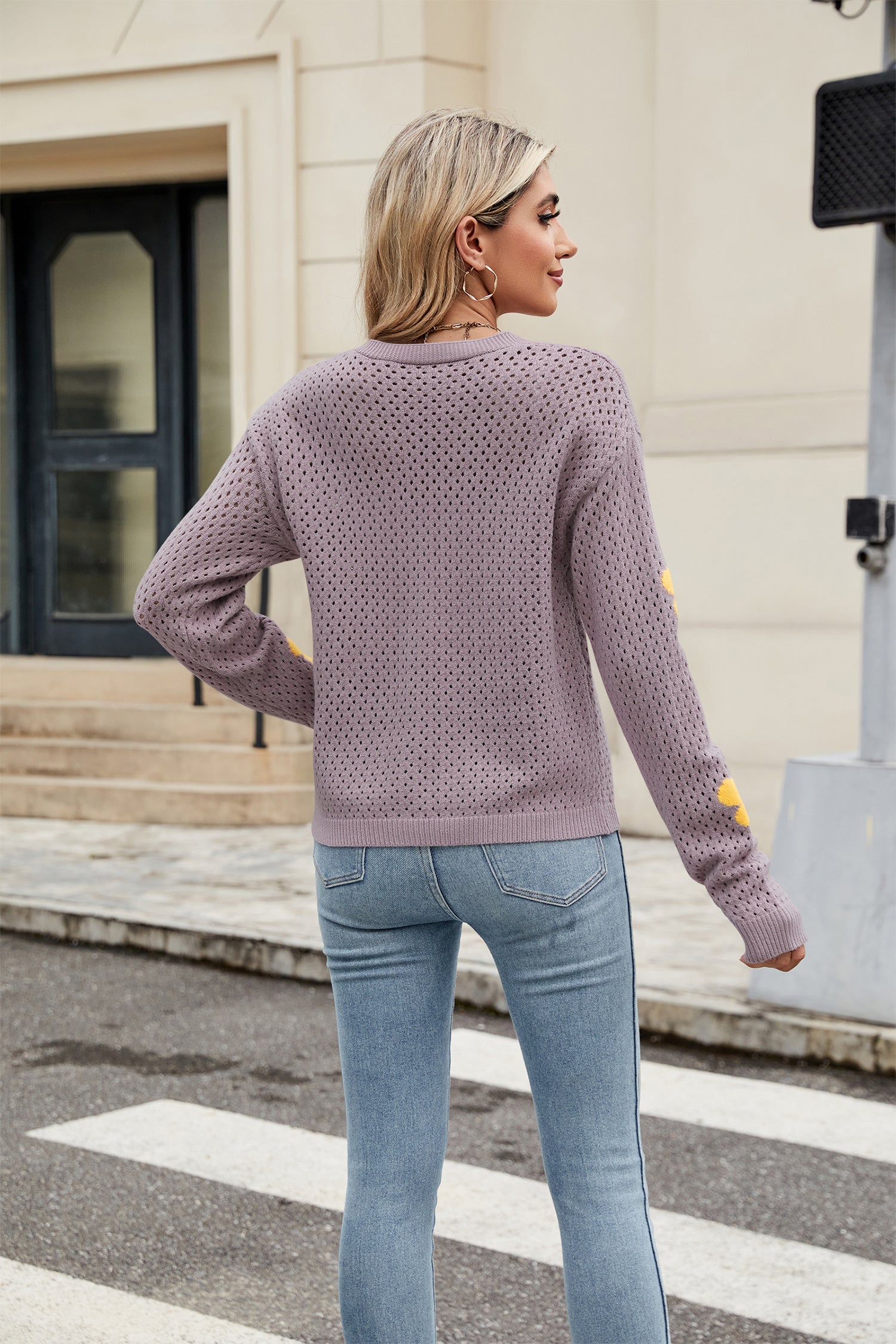 Cakulo Women's Crochet Cropped Cardigan Sweaters