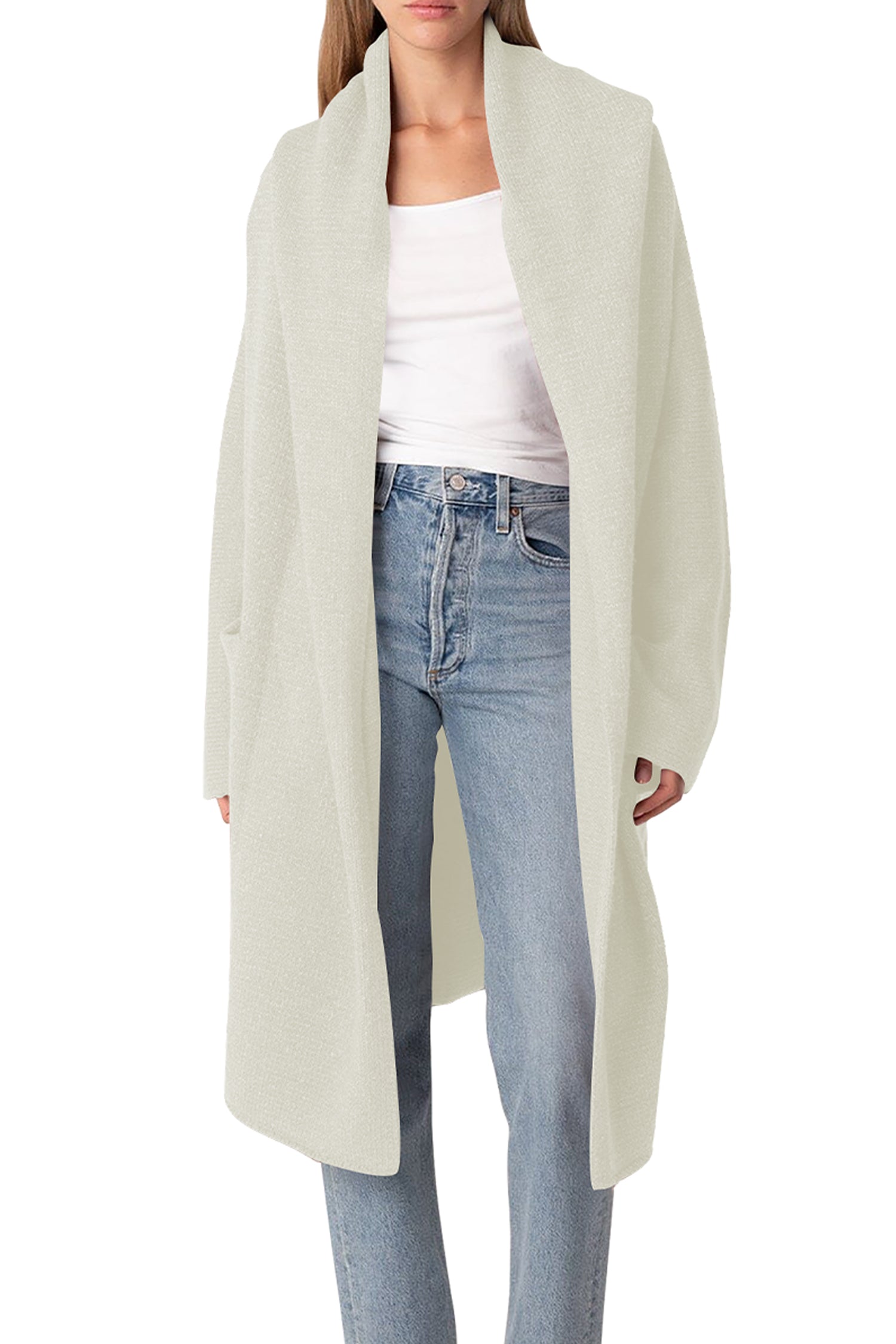 Cakulo Trendy Women's Oversized Hooded Fall Cardigan Sweater