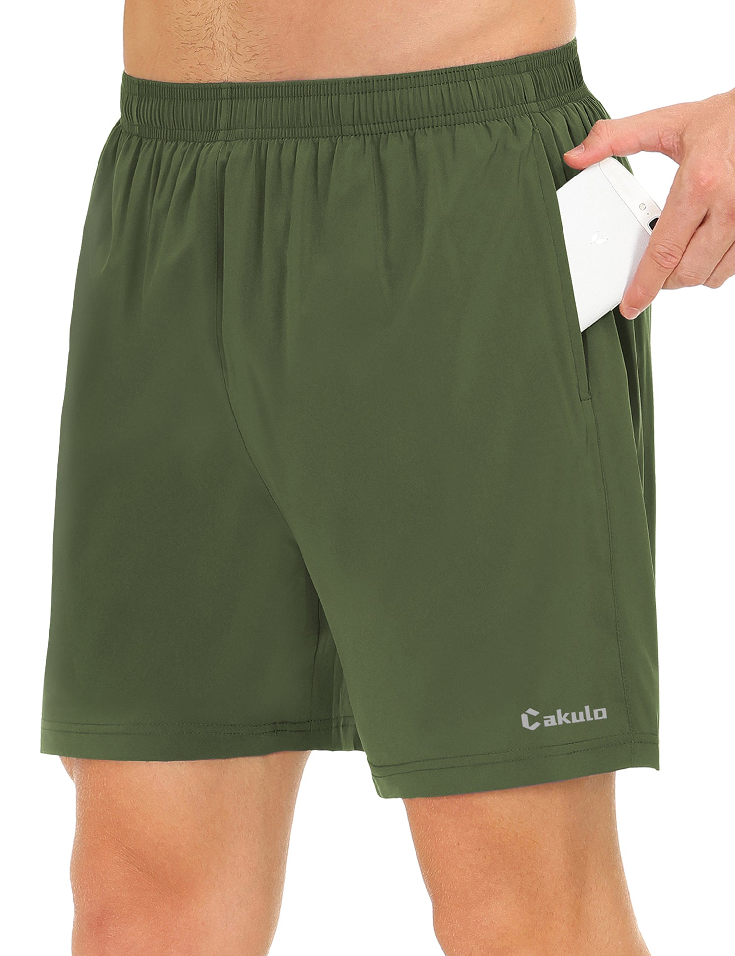 Cakulo Men's 5‘’ Running Tennis Shorts Quick Dry