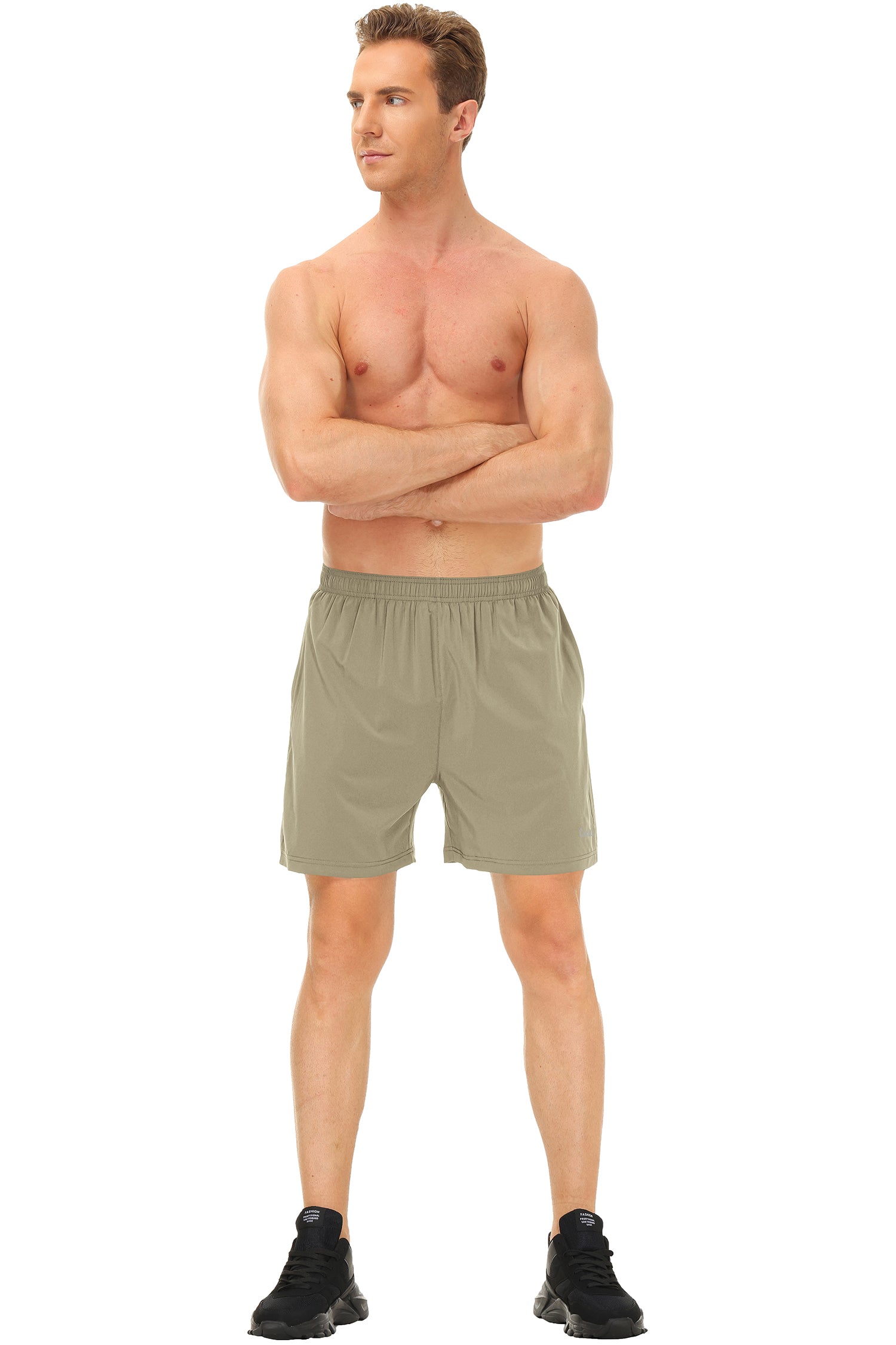 Cakulo Men's 5‘’ Running Tennis Shorts Quick Dry