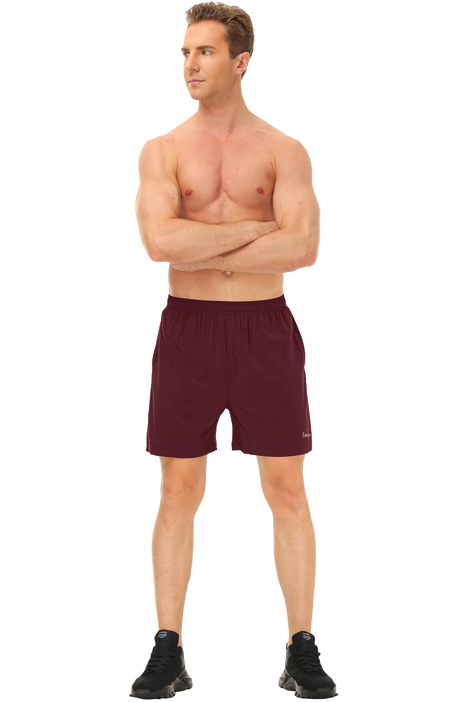 Cakulo Men's 5‘’ Running Tennis Shorts Quick Dry