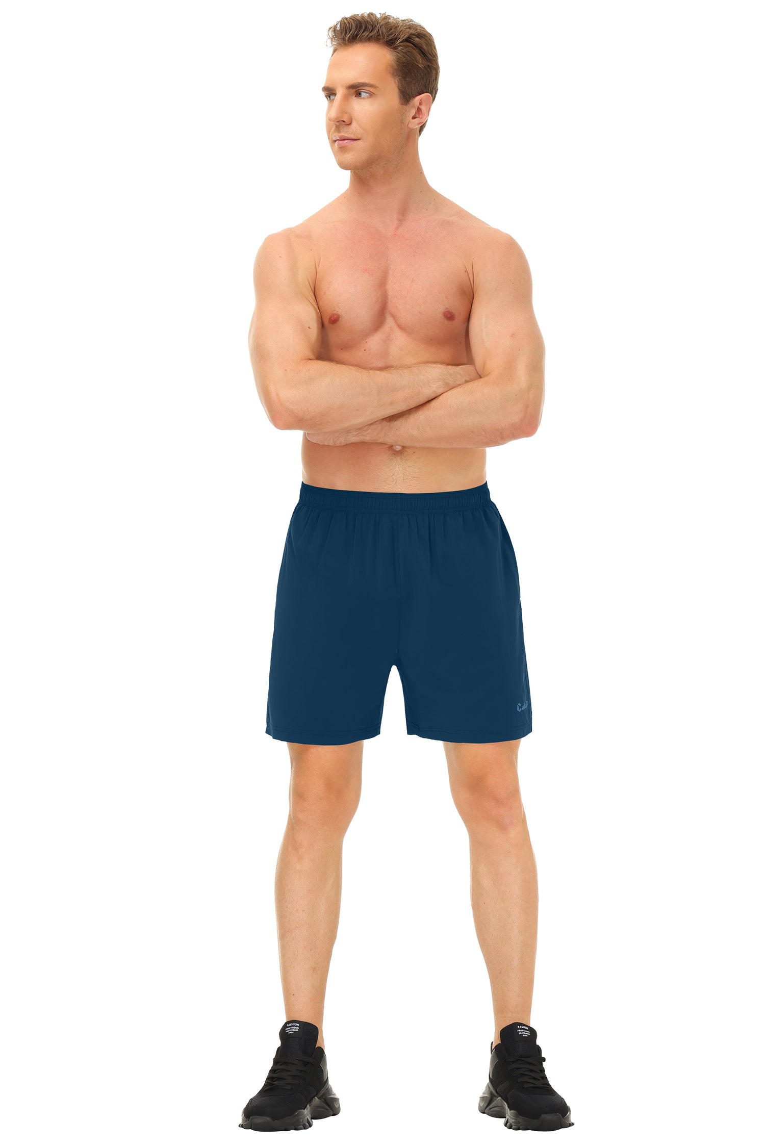 Cakulo Men's 5‘’ Running Tennis Shorts Quick Dry