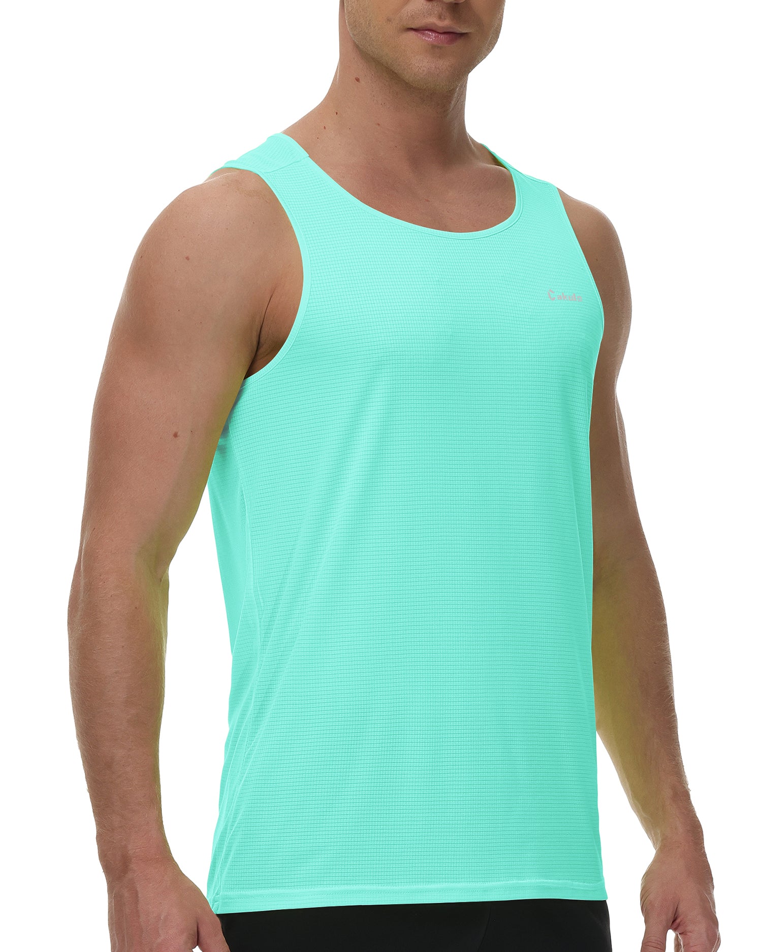 Cakulo Men's Neon Tank Big & Tall Athletic Essentials