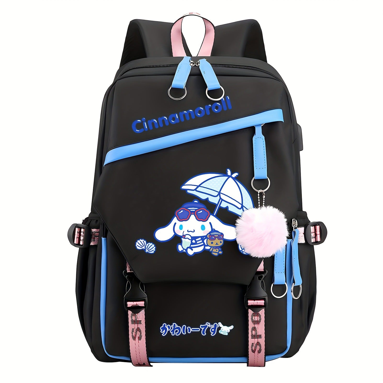 Yanmao Cat Backpack for Children, Elementary School Students in Grades Three to Six, Boys and Girls, Middle School Students, College Students, Campus Double Shoulder Bag