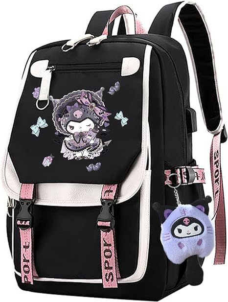 Yanmao Cat Backpack for Children, Elementary School Students in Grades Three to Six, Boys and Girls, Middle School Students, College Students, Campus Double Shoulder Bag