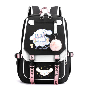 Yanmao Cat Backpack for Children, Elementary School Students in Grades Three to Six, Boys and Girls, Middle School Students, College Students, Campus Double Shoulder Bag