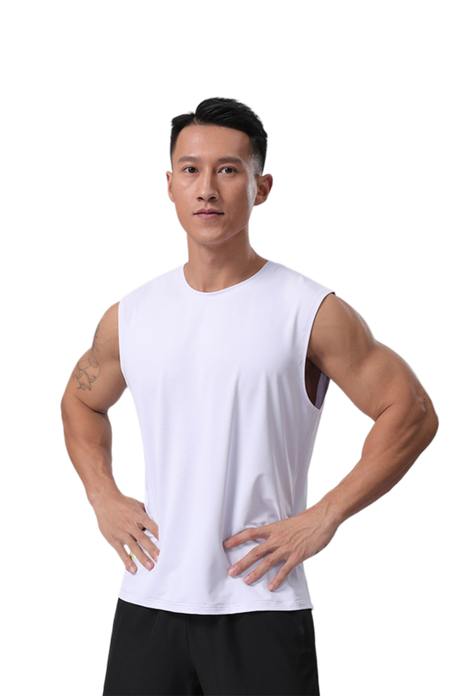 Cakulo Men's Neon Quick Dry Tank Gym to Beach Essentials