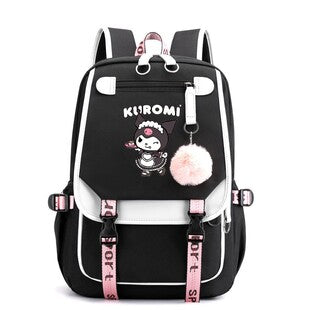 Yanmao Cat Backpack for Children, Elementary School Students in Grades Three to Six, Boys and Girls, Middle School Students, College Students, Campus Double Shoulder Bag