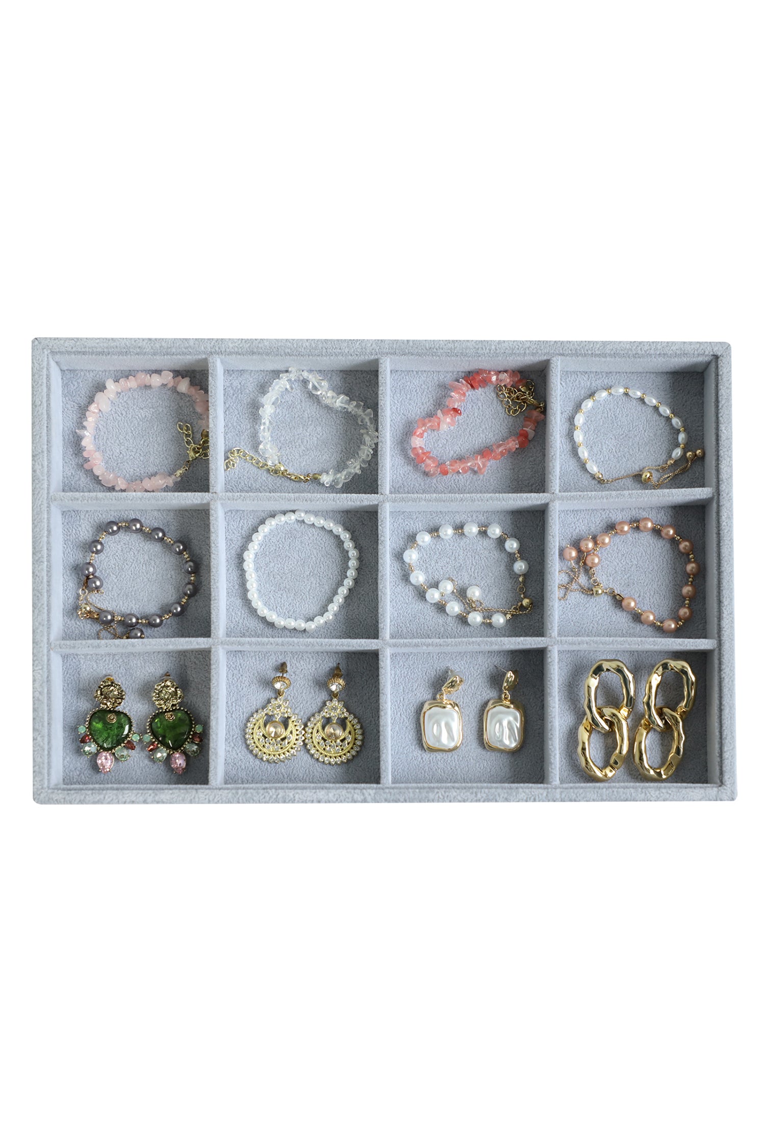 Cakulo Jewelry Display Drawer Insert Jewelry Storage Tray