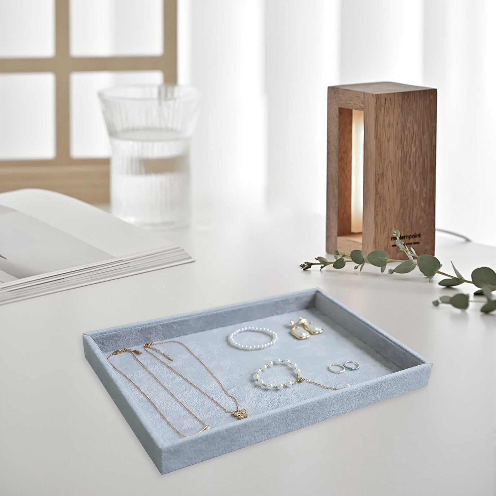 Cakulo Jewelry Display Drawer Insert Jewelry Storage Tray