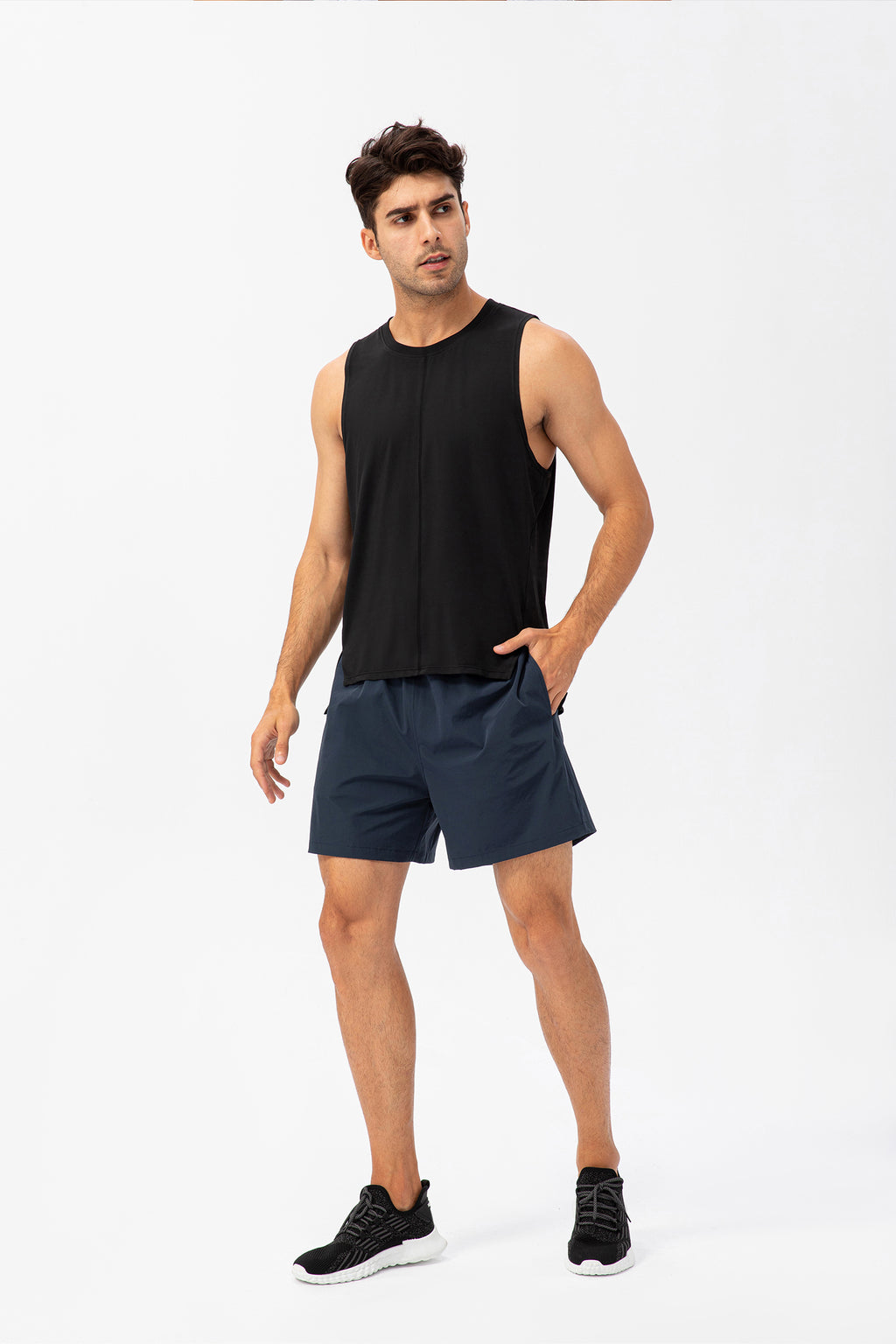 Cakulo Men's 8‘’ Running Tennis Shorts Quick Dry