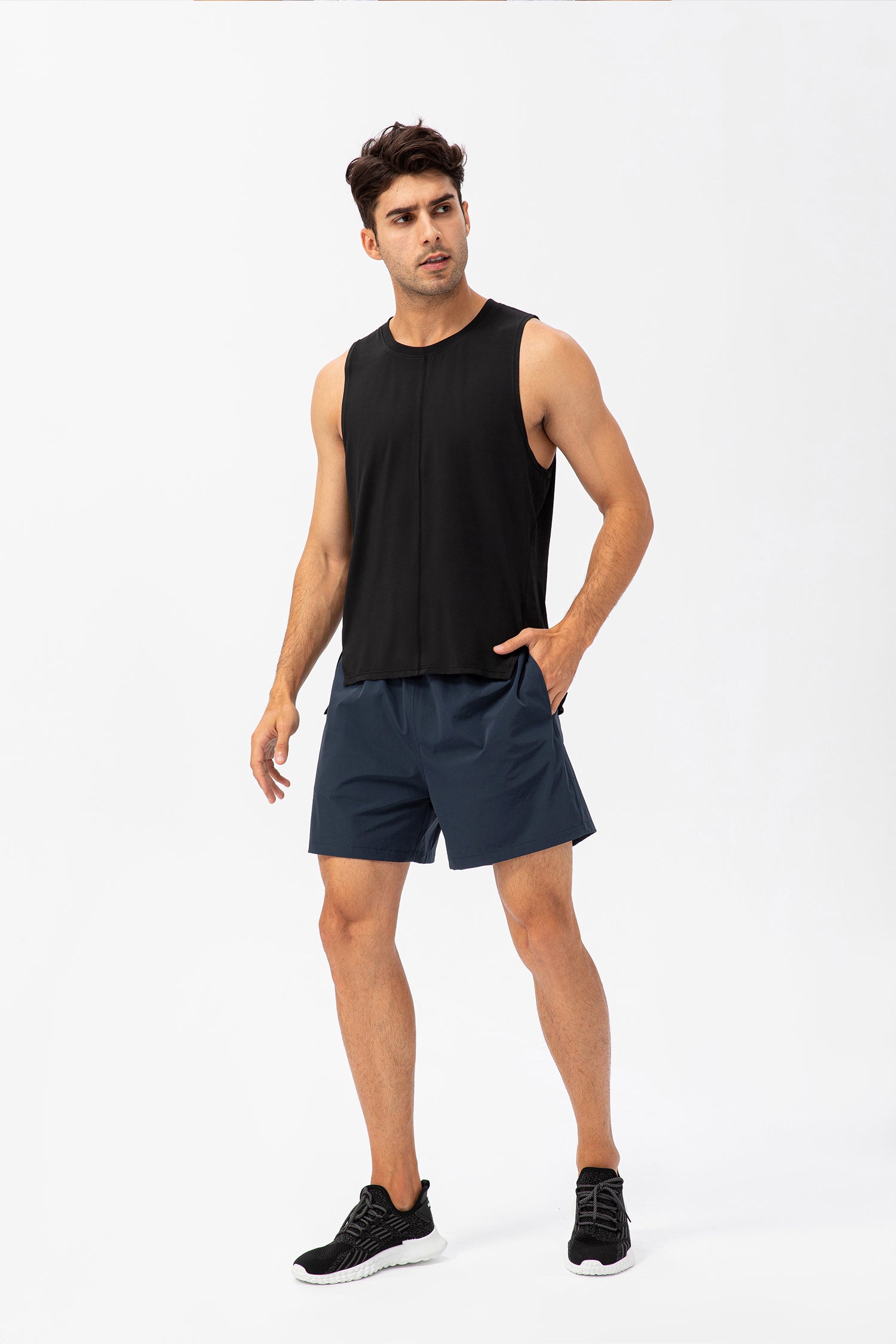 Cakulo Men's 8‘’ Running Tennis Shorts Quick Dry