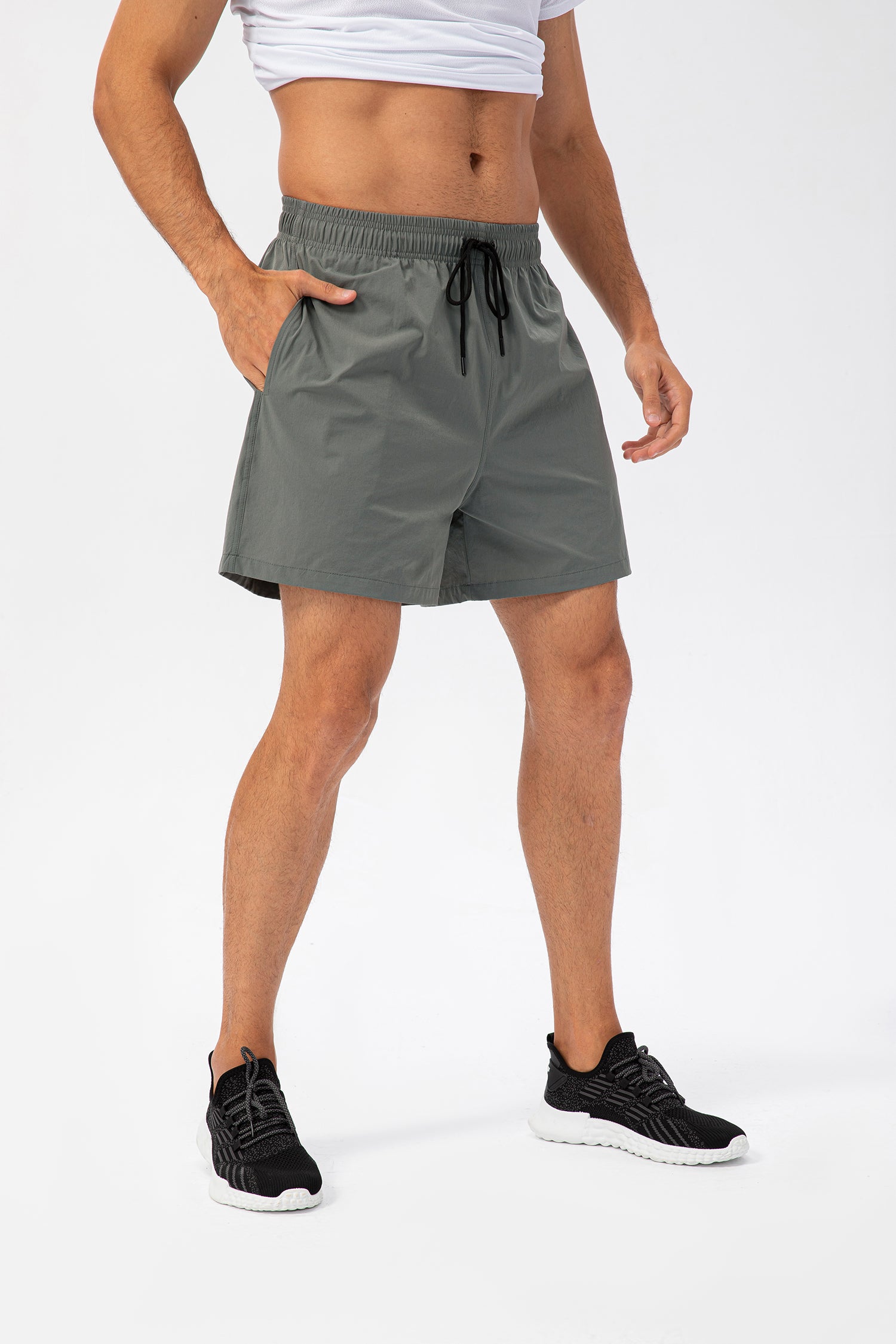 Cakulo Men's 8‘’ Running Tennis Shorts Quick Dry