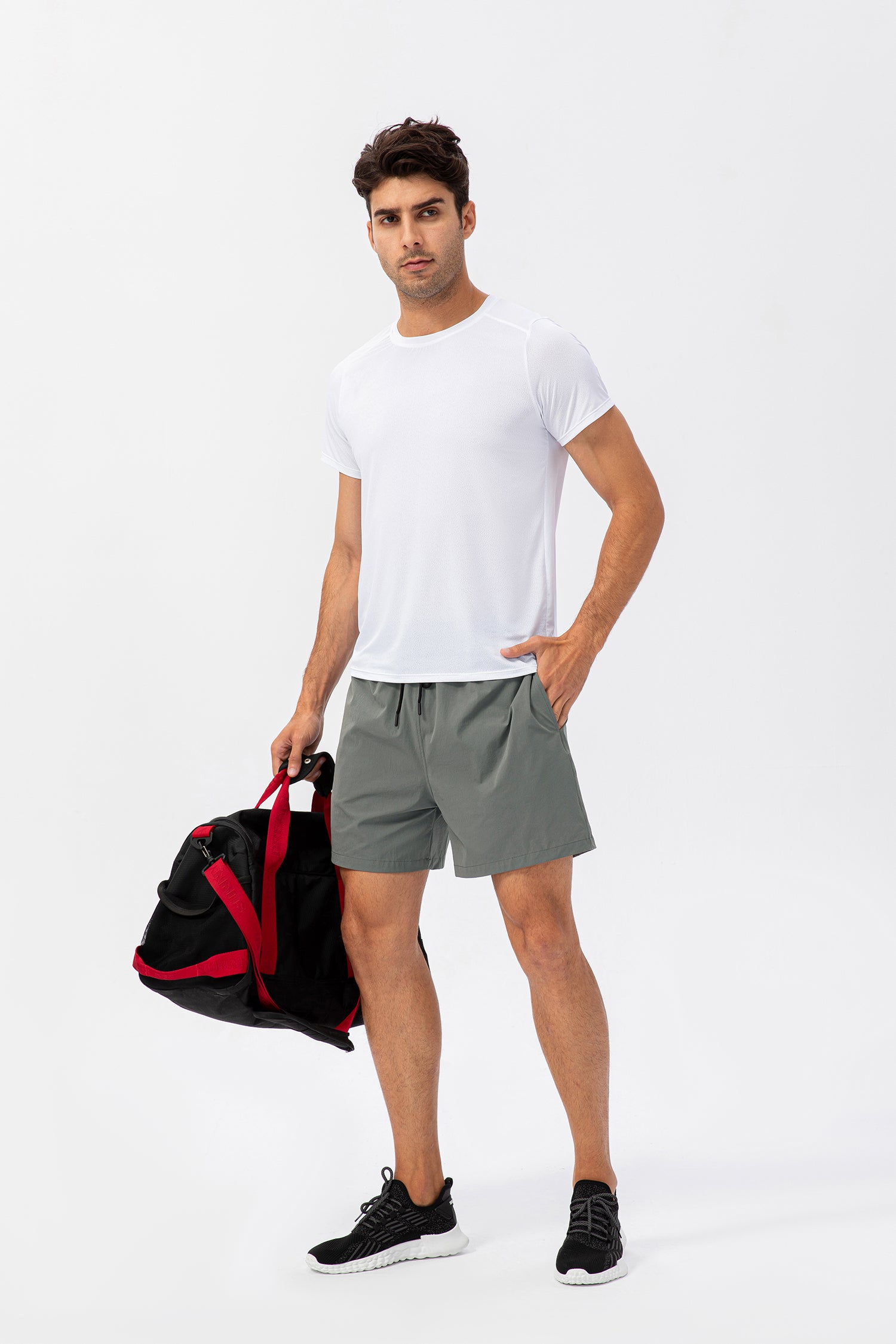 Cakulo Men's 8‘’ Running Tennis Shorts Quick Dry