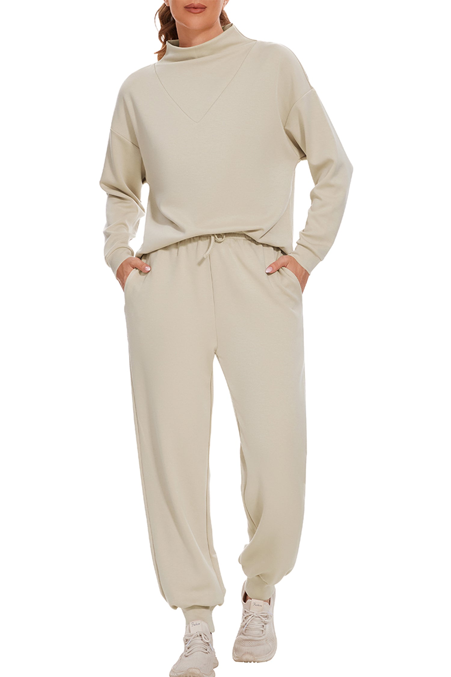 Cakulo Women's Oversized Sweatsuit Loungewear