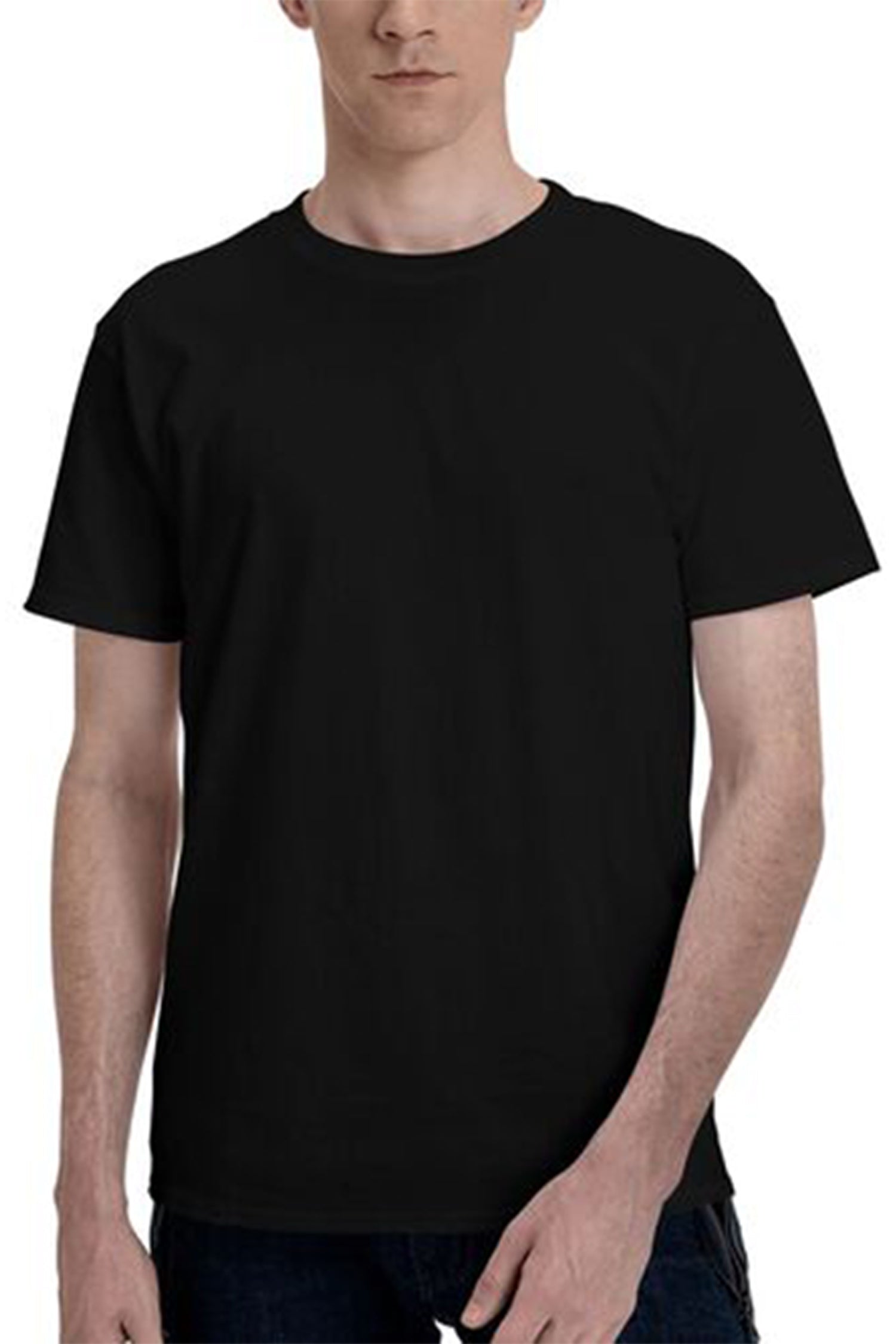 Men's Round Neck Short-Sleeve T-Shirt (Back area print)