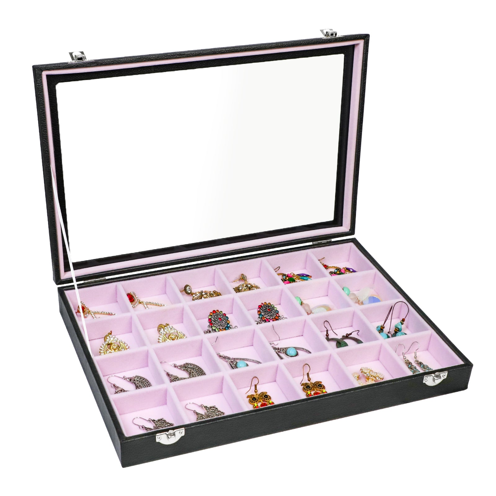 Cakulo Jewelry Organizer Earring Holder Organizer