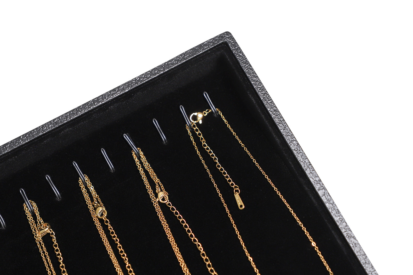 Cakulo Velvet Jewelry Tray Stackable Displays All Jewelry Perfect Showcase