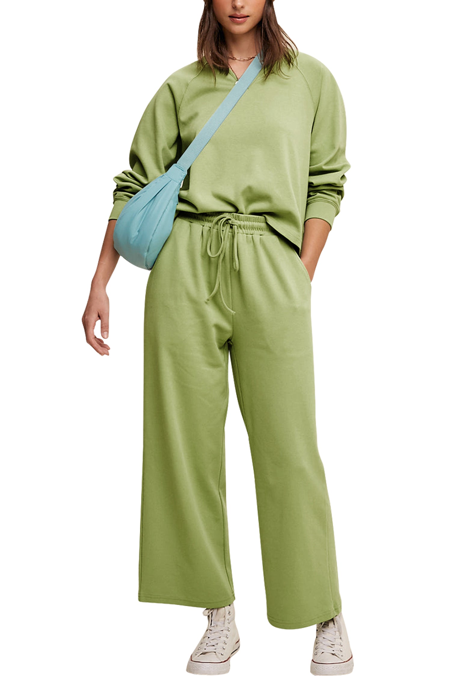 Cakulo Women's Trendy 2-Piece Fall Tracksuit