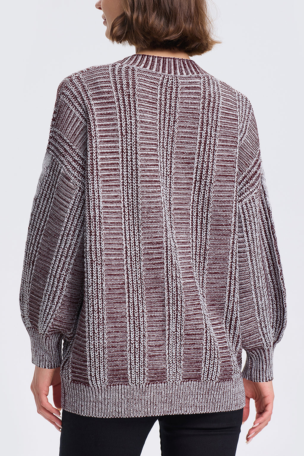 Cakulo Women's Chunky Cable Knit Cardigan