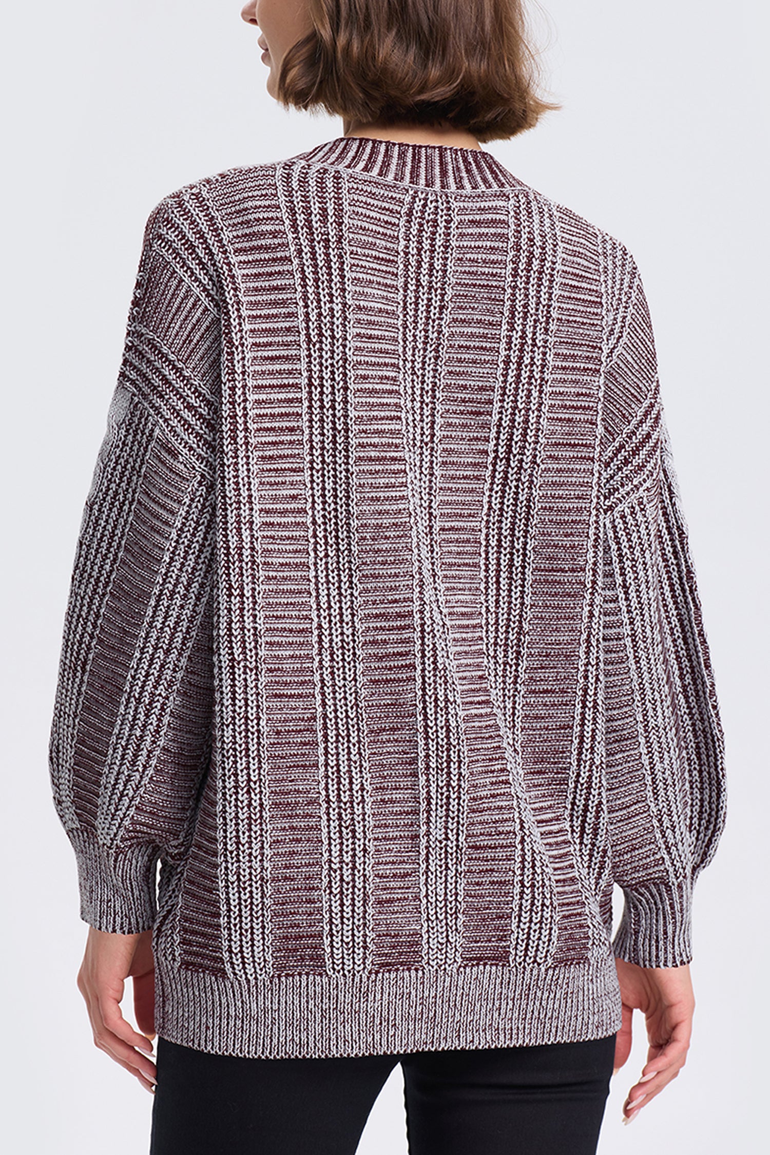 Cakulo Women's Chunky Cable Knit Cardigan
