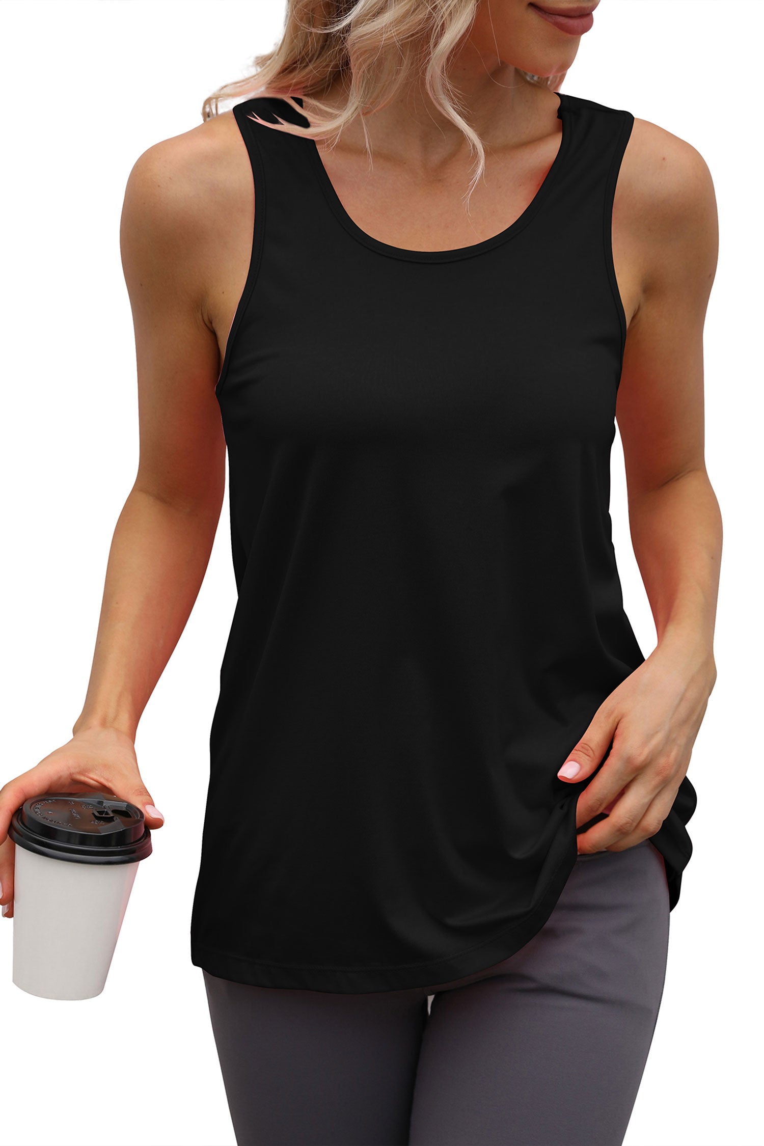 Cakulo Women's Plus Size Workout Tank