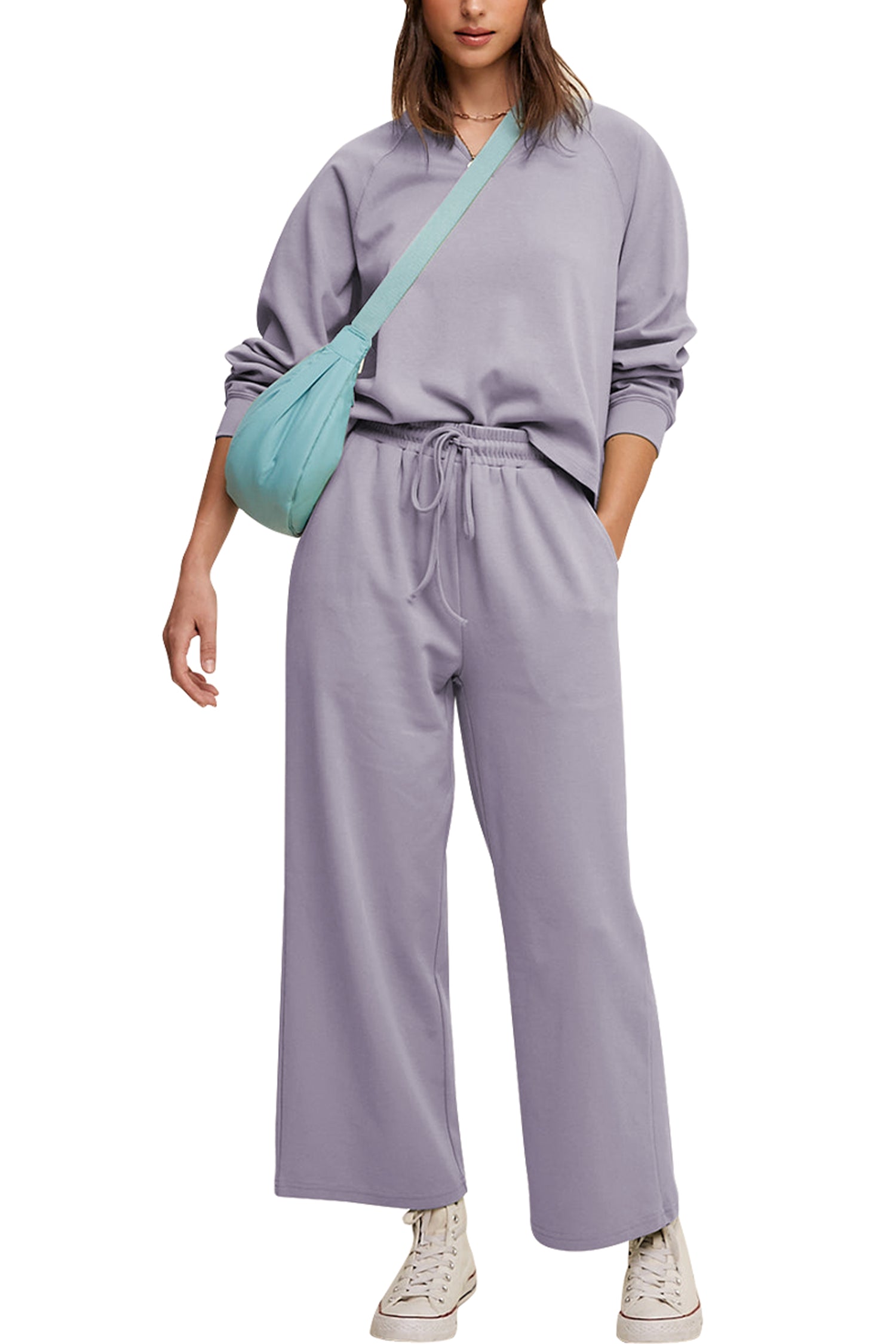 Cakulo Women's Trendy 2-Piece Fall Tracksuit