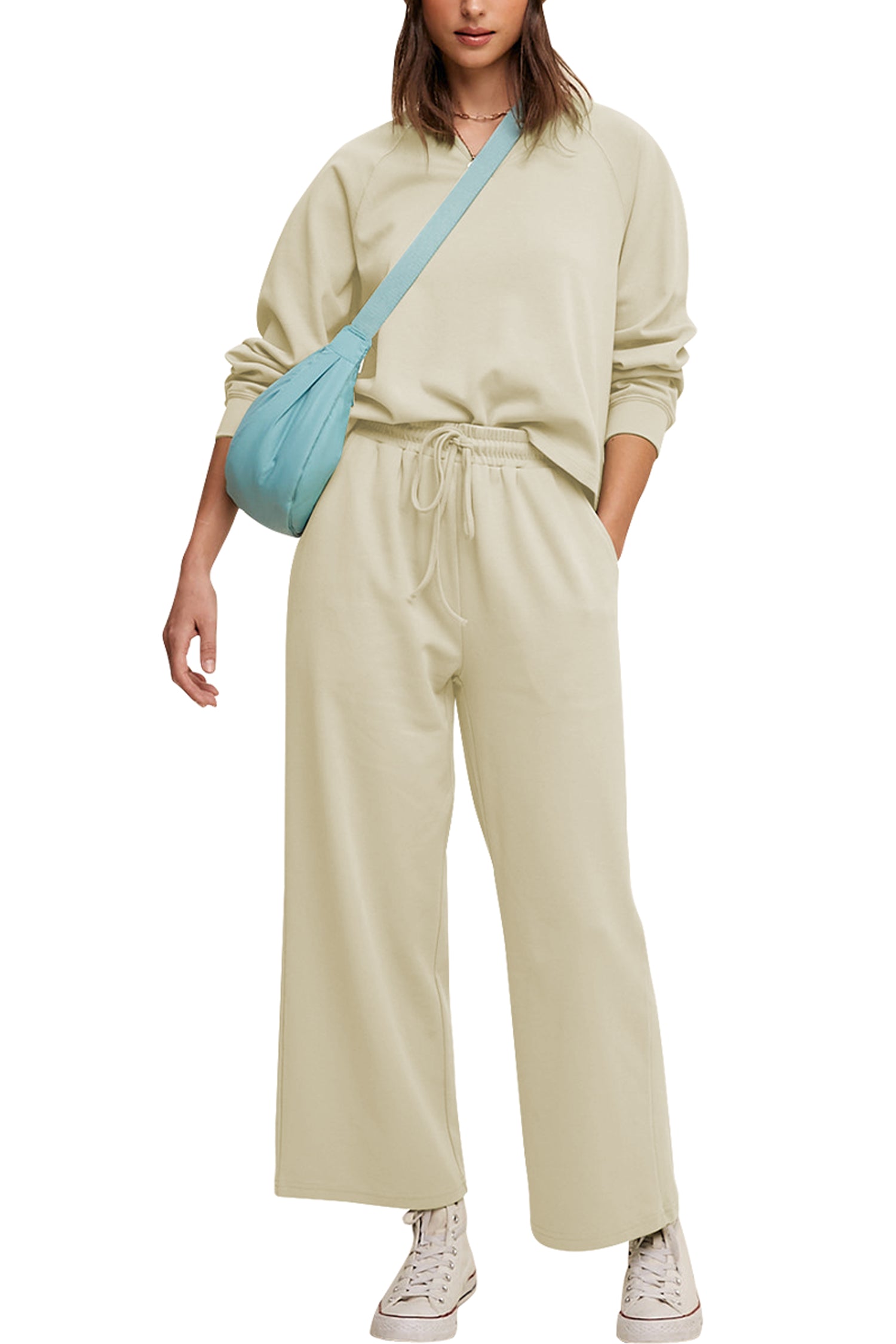 Cakulo Women's Trendy 2-Piece Fall Tracksuit