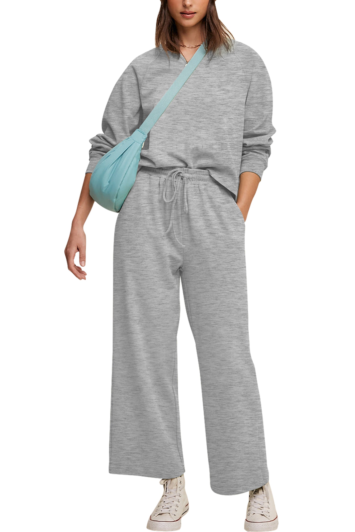 Cakulo Women's Trendy 2-Piece Fall Tracksuit