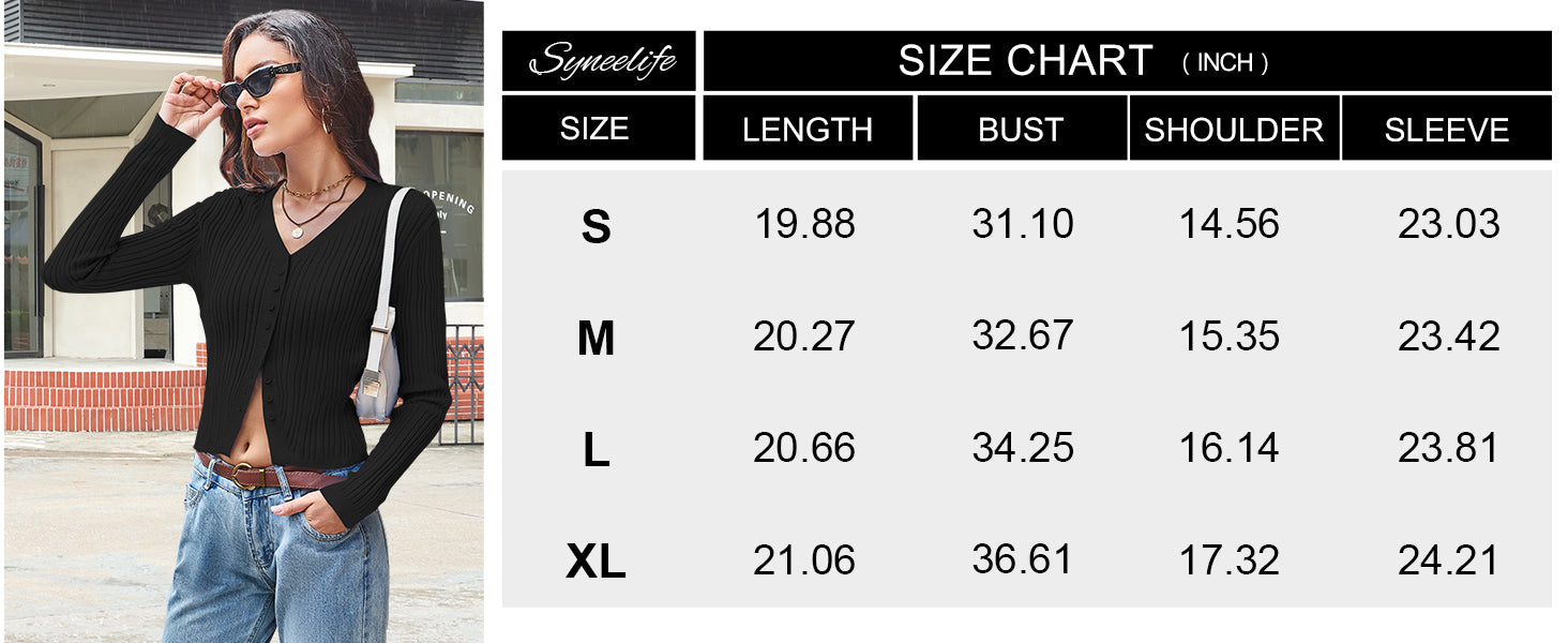 CAKULO Women Y2k Button V - Neck Slim Cropped Cardigan