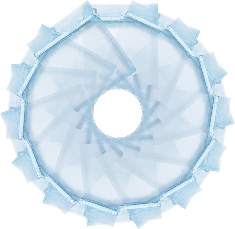 Cakulo 100pcs 3.9x4.7 Organza Gift Bags Drawstring for Wedding Candy Jewelry