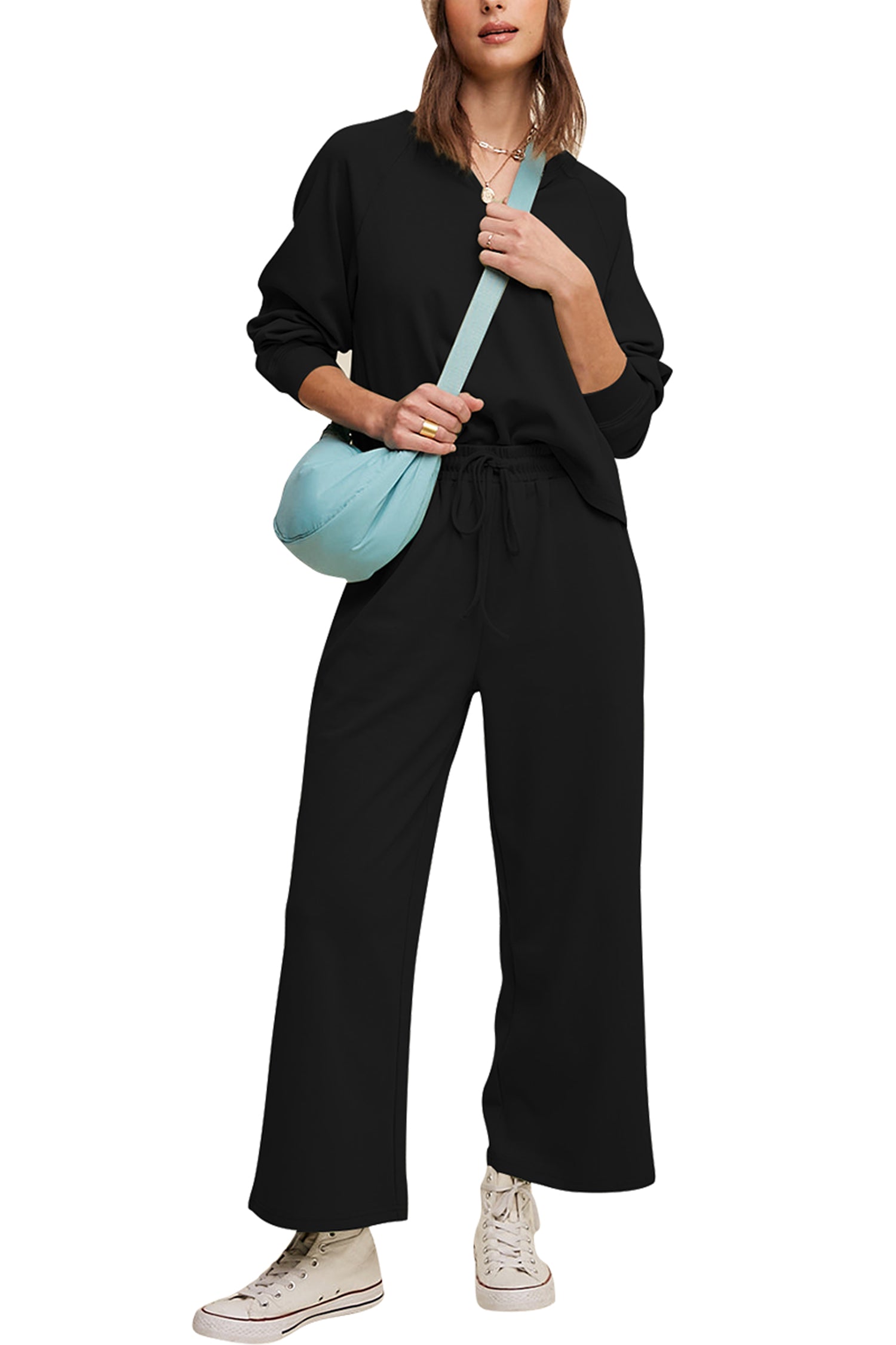 Cakulo Women's Trendy 2-Piece Fall Tracksuit