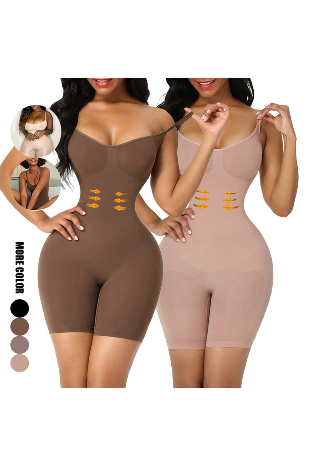 Cakulo Women European and American Hot-Selling One-Piece Shapewear
