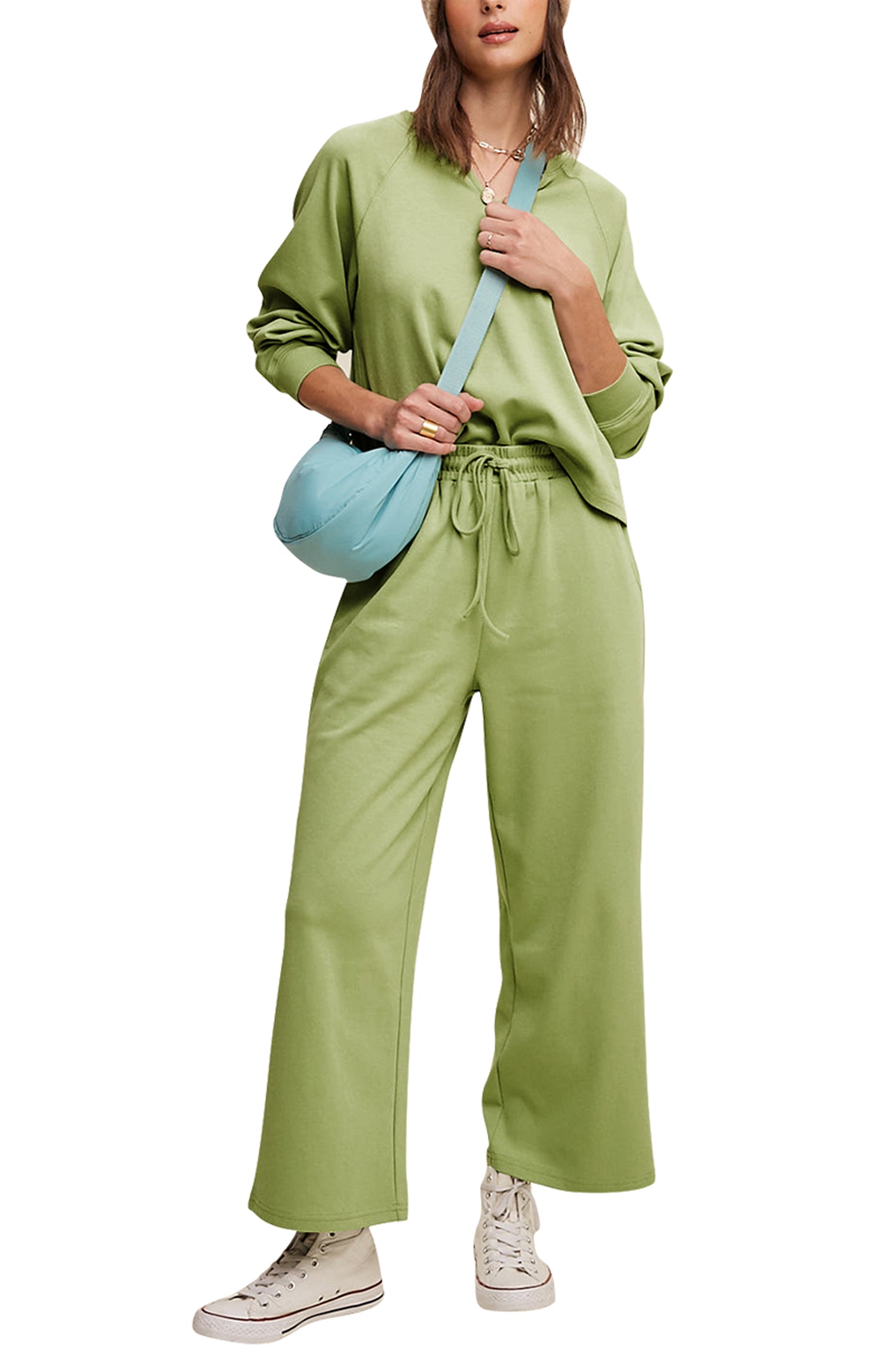 Cakulo Women's Trendy 2-Piece Fall Tracksuit