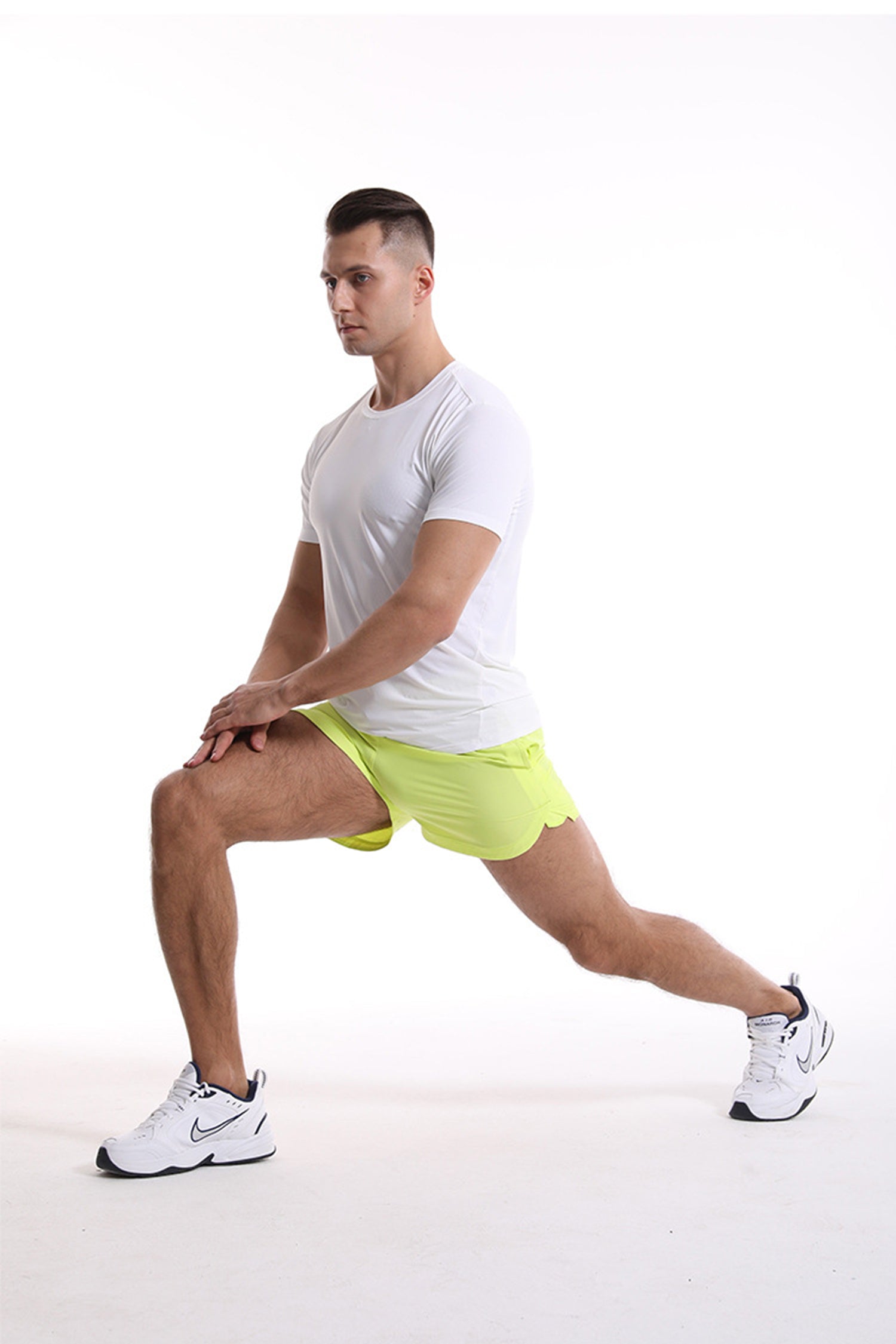 Cakulo Men's Running Marathon Athletic Loose Fit Shorts