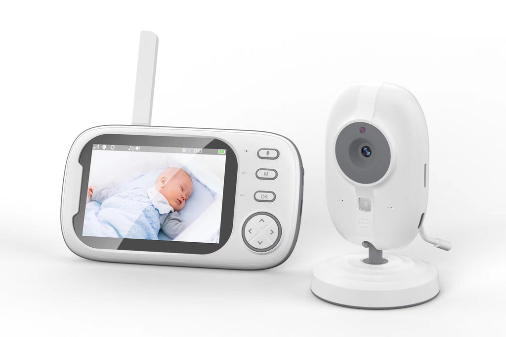 3.5inch Baby Monitor Caregiver Baby Monitor 603 Upgraded Model with Camera
