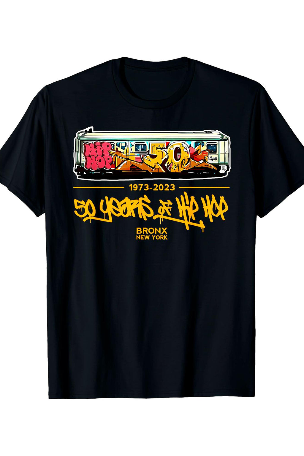 Cakulo Men's Cotton Hip Hop T-Shirt – Graffiti Print Streetwear Tee